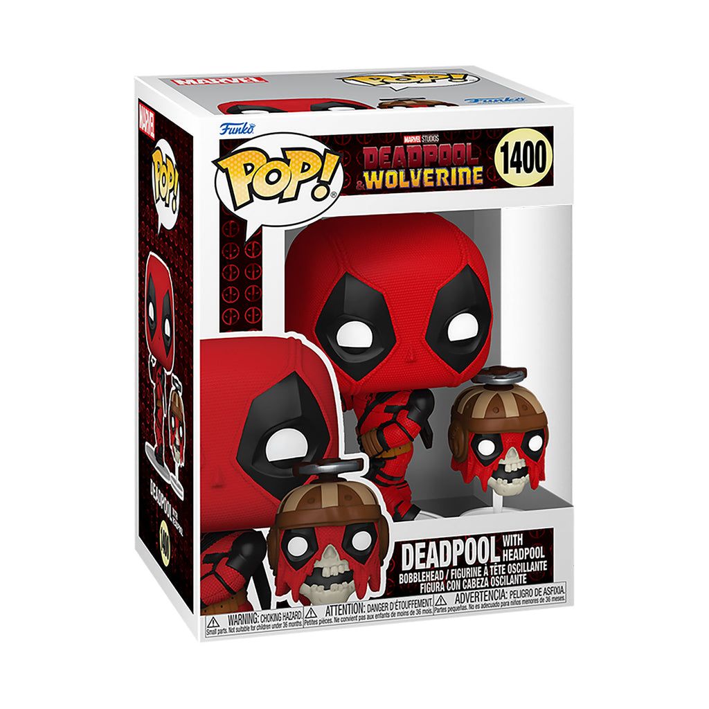 Product image Deadpool with Headpool Funko Pop Bobblehead Figure