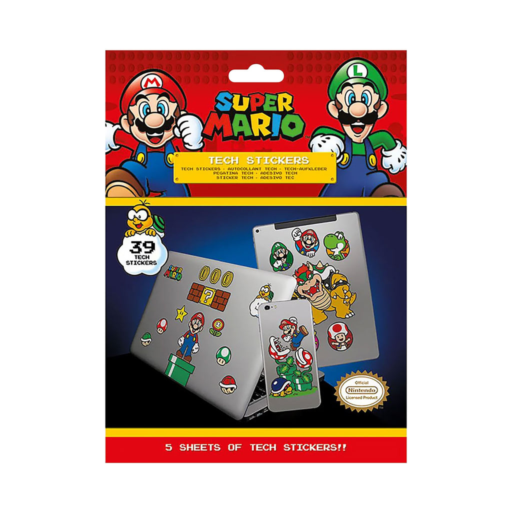 Product image Super Mario - Mushroom Kingdom Stickers