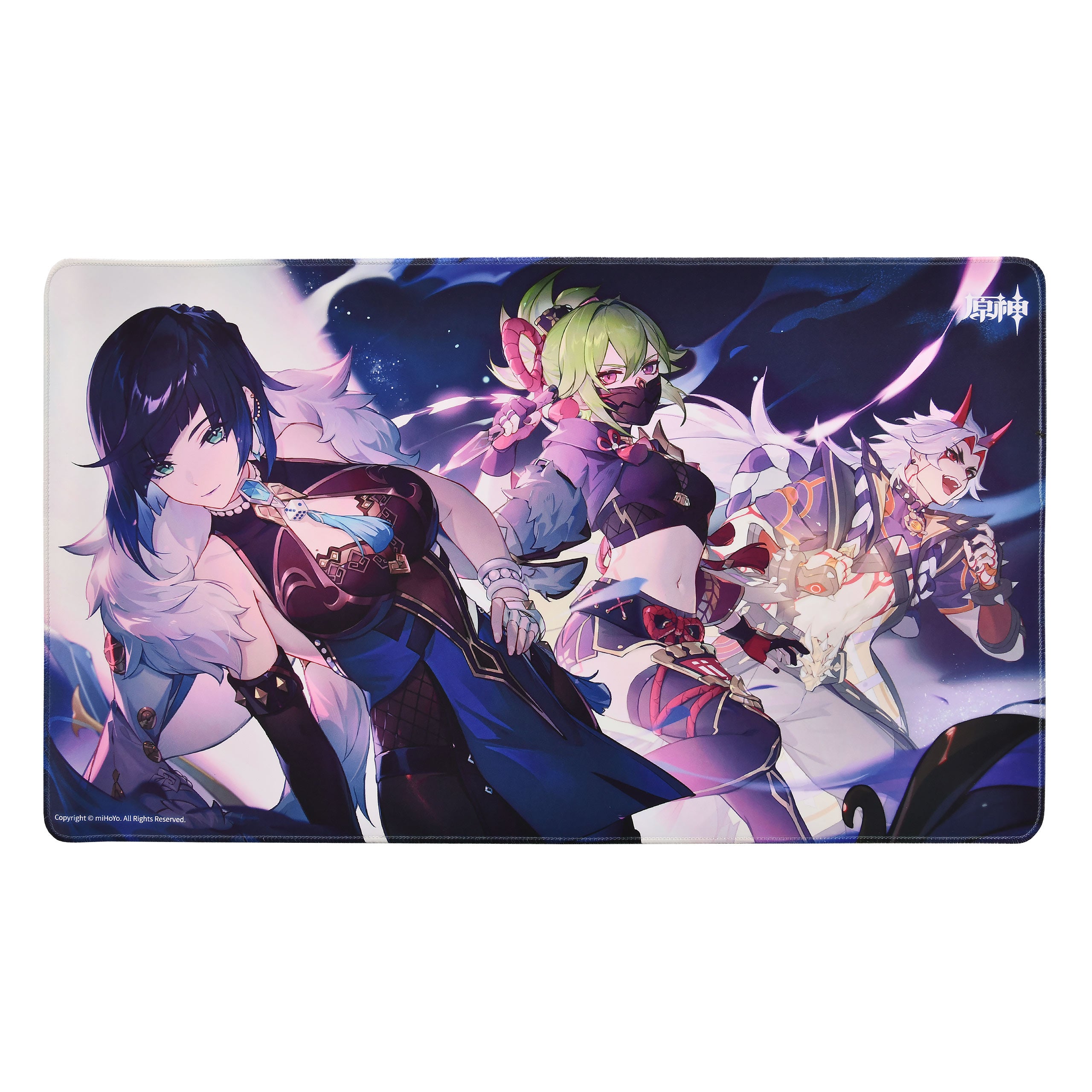 Product image Genshin Impact - Yelan, Kuki Shinobu & Arataki Itto Mousepad