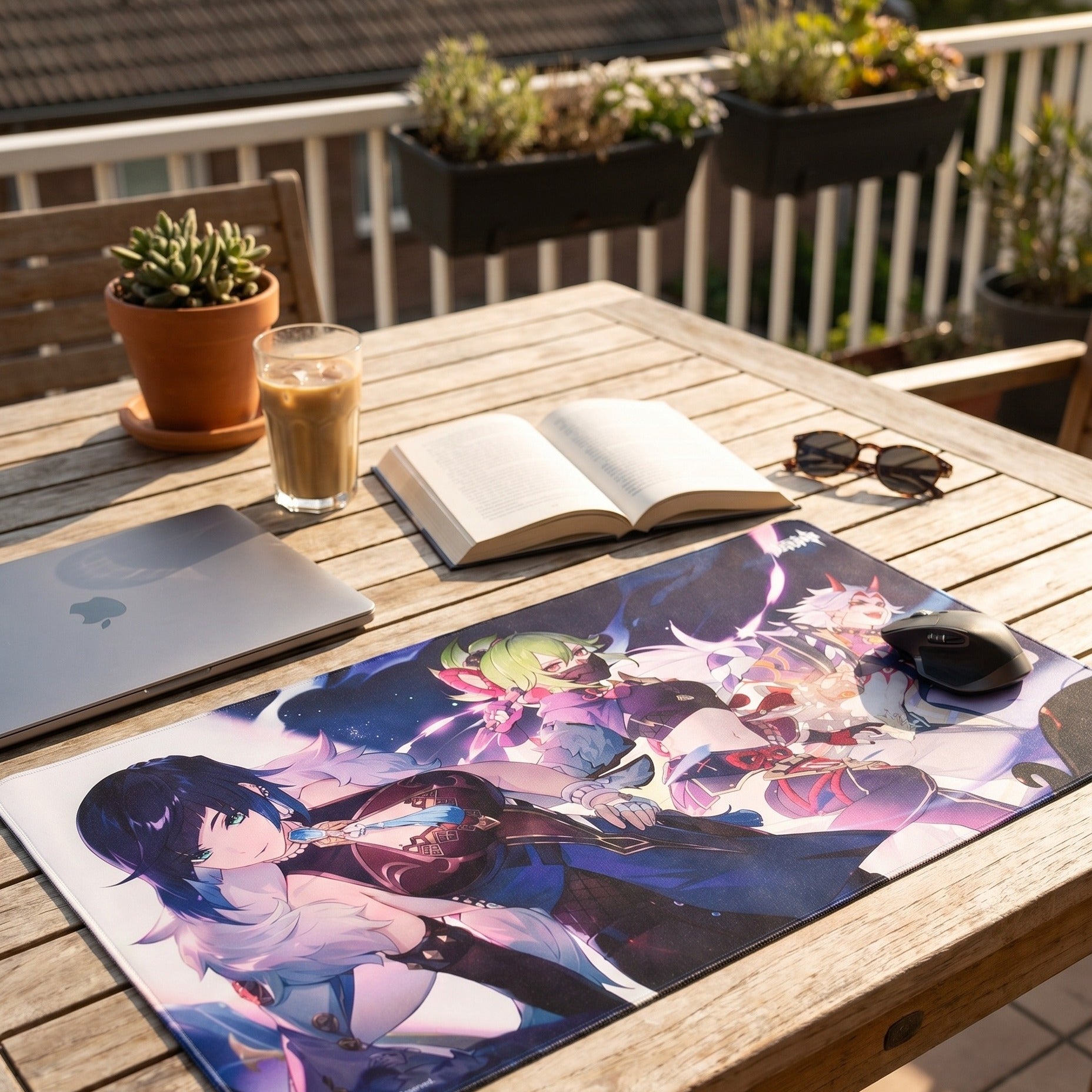 Product image Genshin Impact - Yelan, Kuki Shinobu & Arataki Itto Mousepad