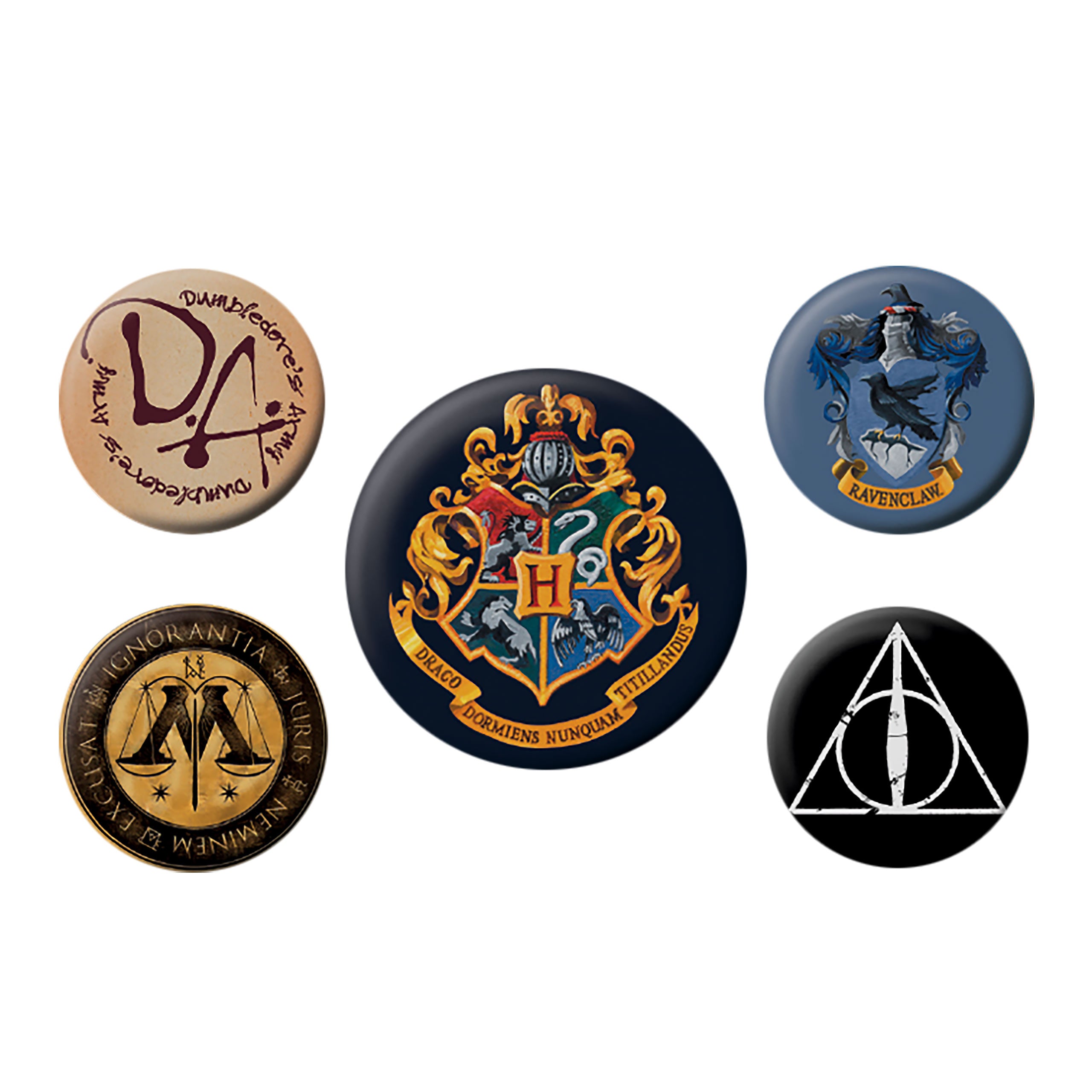 Product image Harry Potter - Symbols Button 5-piece Set
