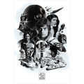 Product image Star Wars - 40th Anniversary Montage Maxi Poster