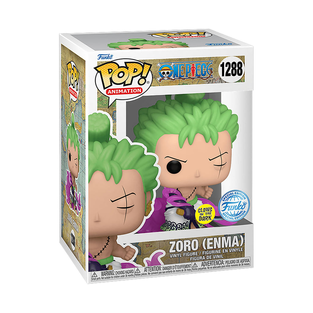 Product image One Piece - Zoro (Enma) Funko Pop Figure with Glow in the Dark Effect