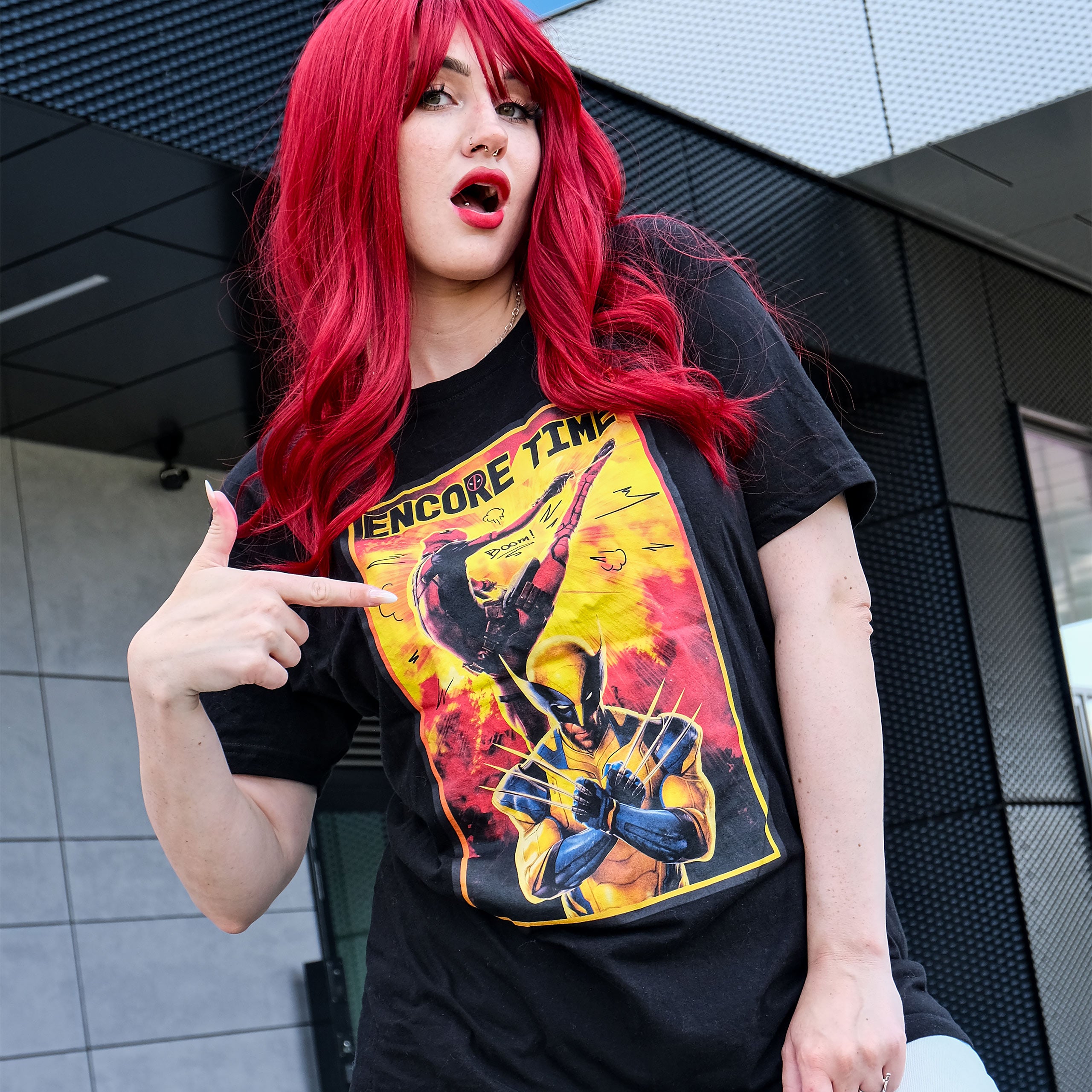 Product image Deadpool and Wolverine - Encore Time T-Shirt black