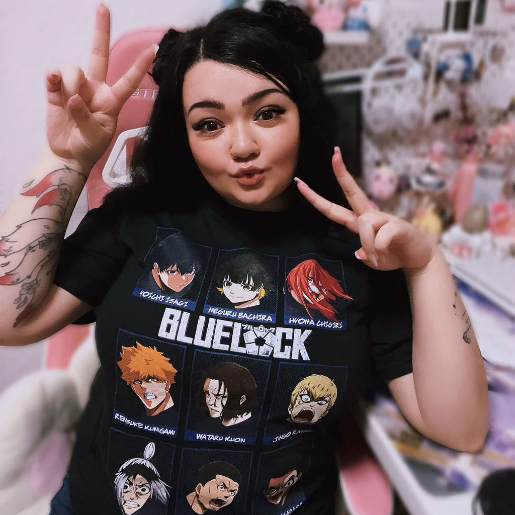 Product image Blue Lock - Characters T-Shirt Black