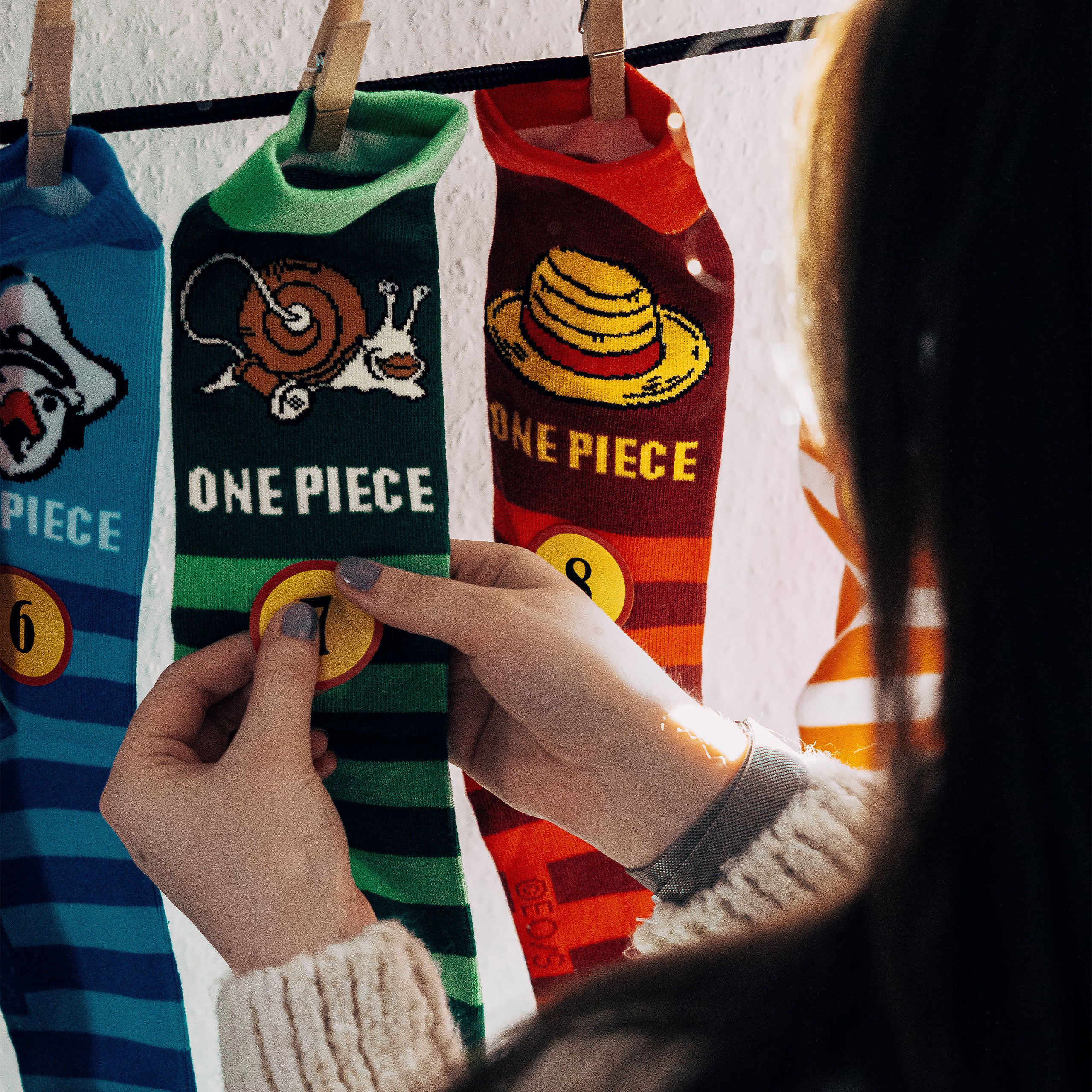 Product image One Piece Socks Advent Calendar for Filling