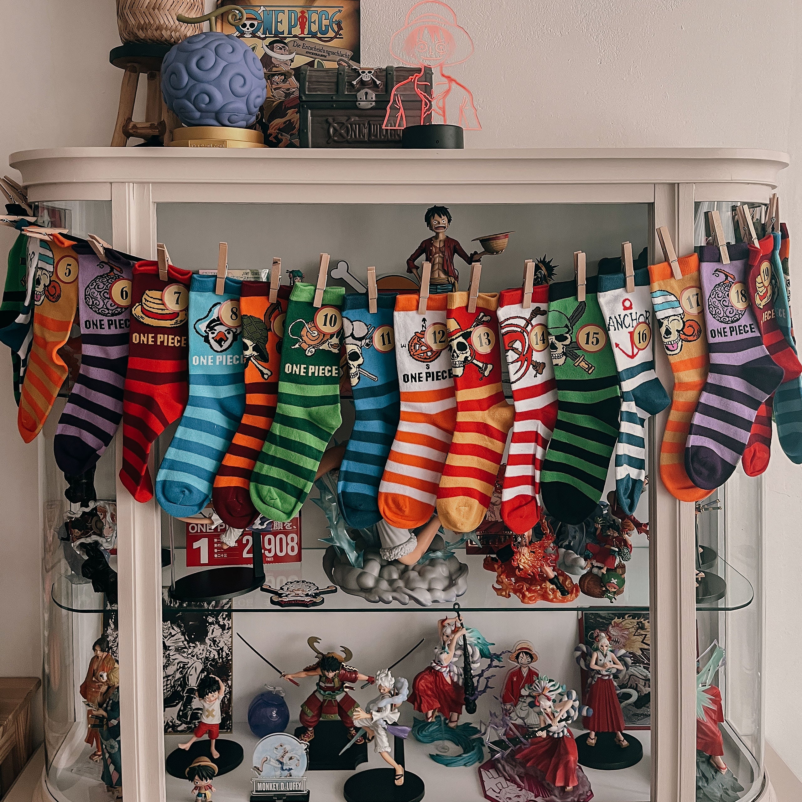 Product image One Piece Socks Advent Calendar for Filling
