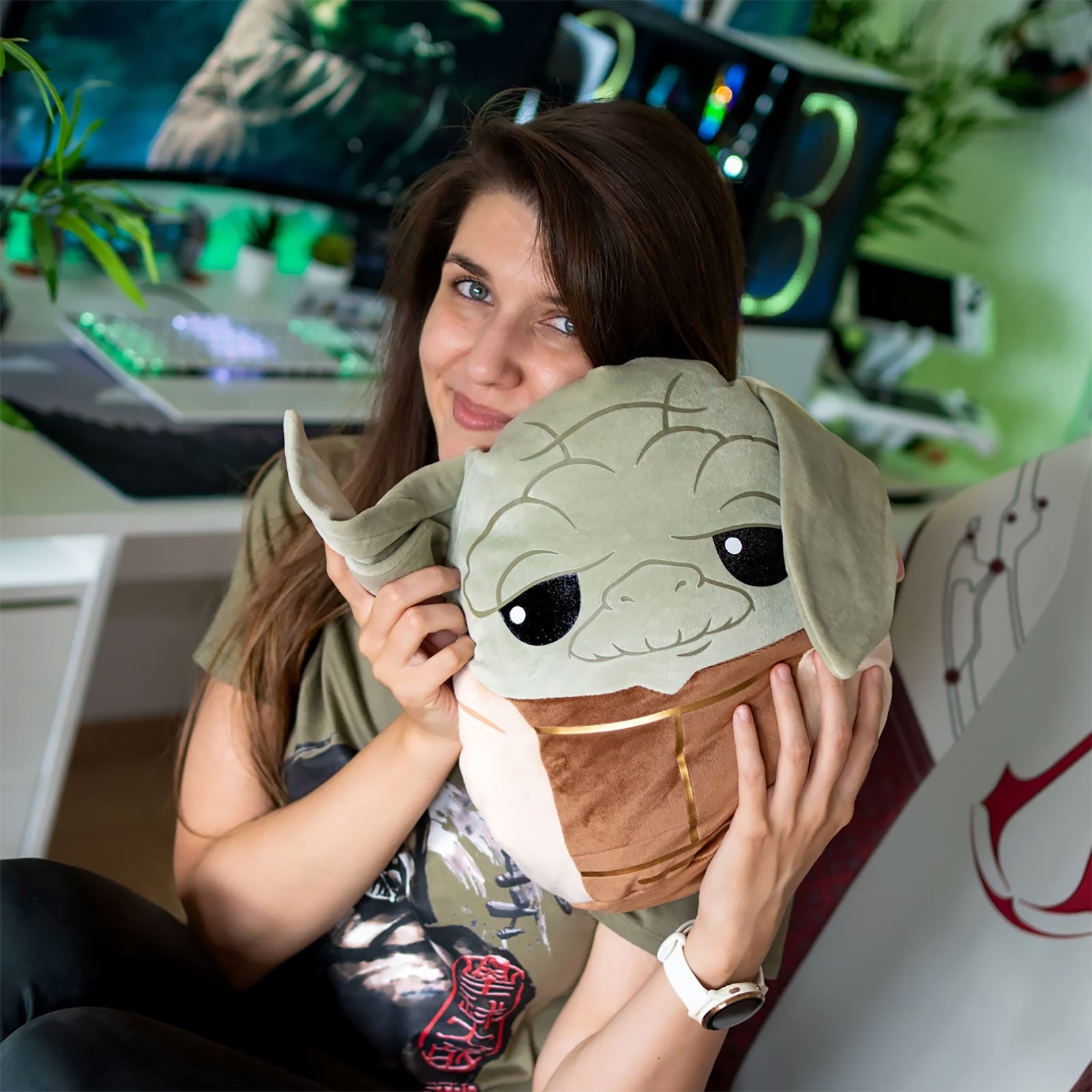 Product image Yoda Squishy Beanies Plush Pillow 35cm - Star Wars