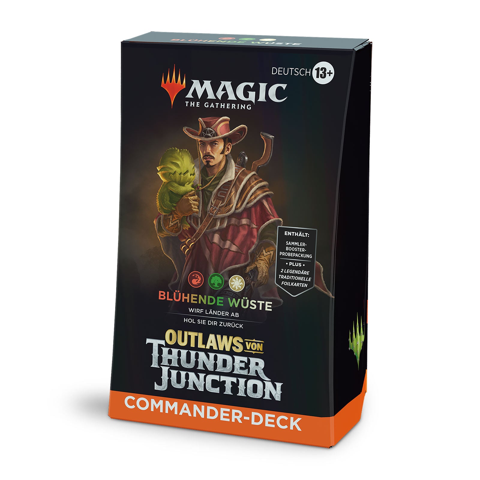 Product image Outlaws of Thunder Junction Commander Deck (EN) - Desert Bloom - Magic The Gathering