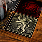 Product image Game of Thrones - House Crests Coaster Set of 4