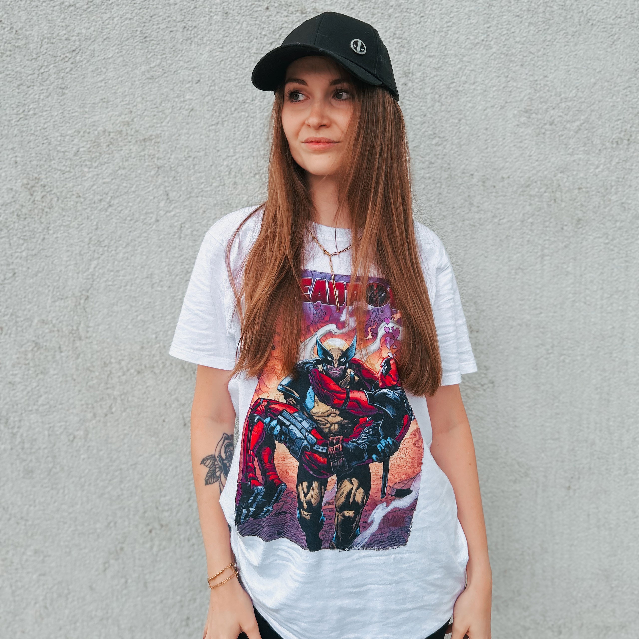 Product image Deadpool and Wolverine Best Bubs Comics T-Shirt White