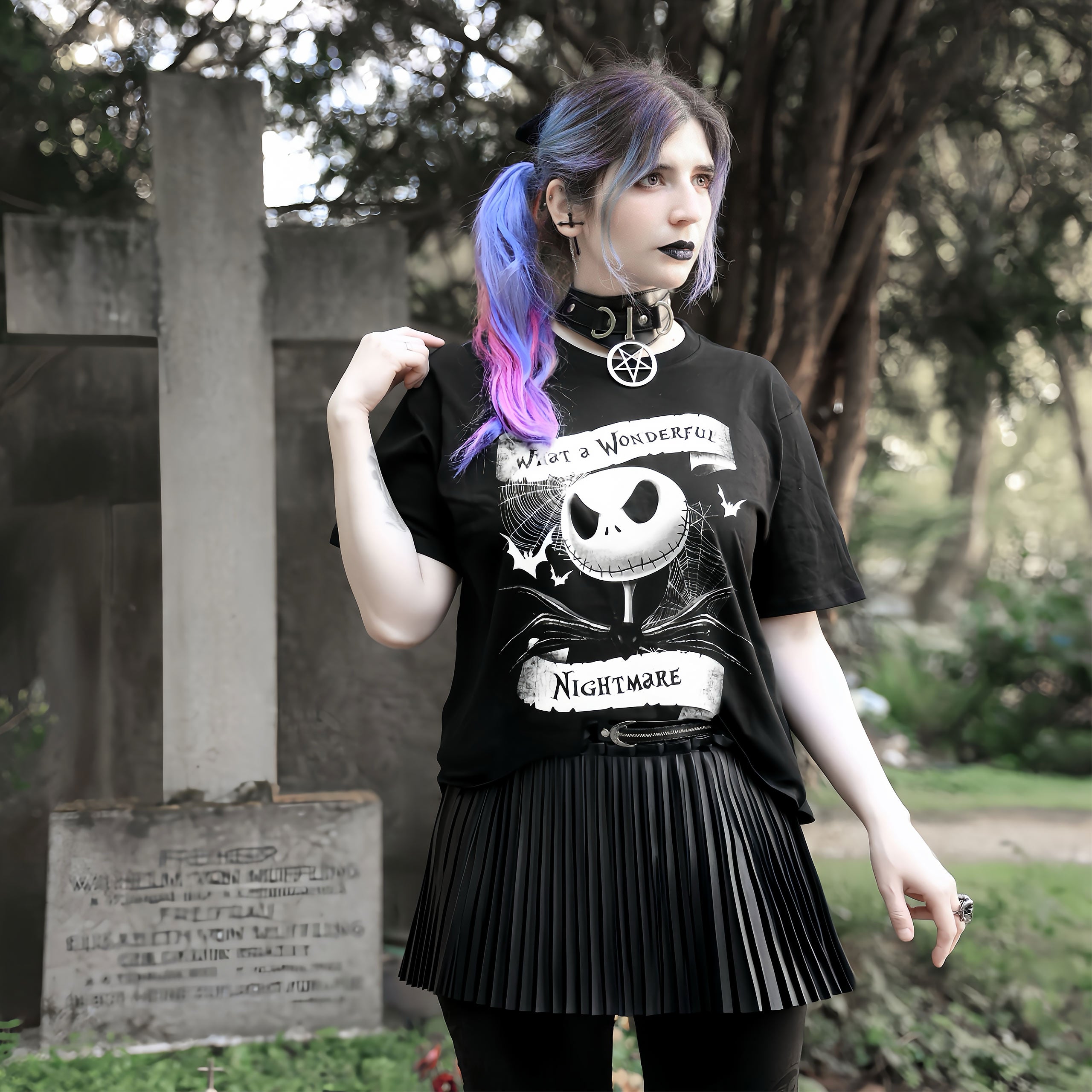 Product image Nightmare Before Christmas - What A Wonderful Nightmare T-Shirt Black