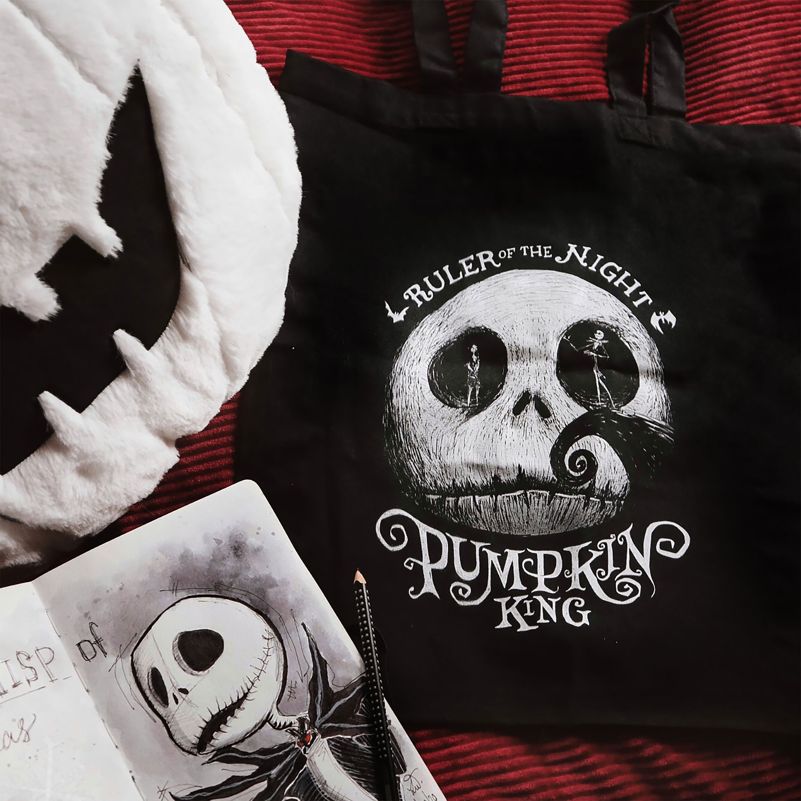 Product image Nightmare Before Christmas - Pumpkin King Tote Bag Black