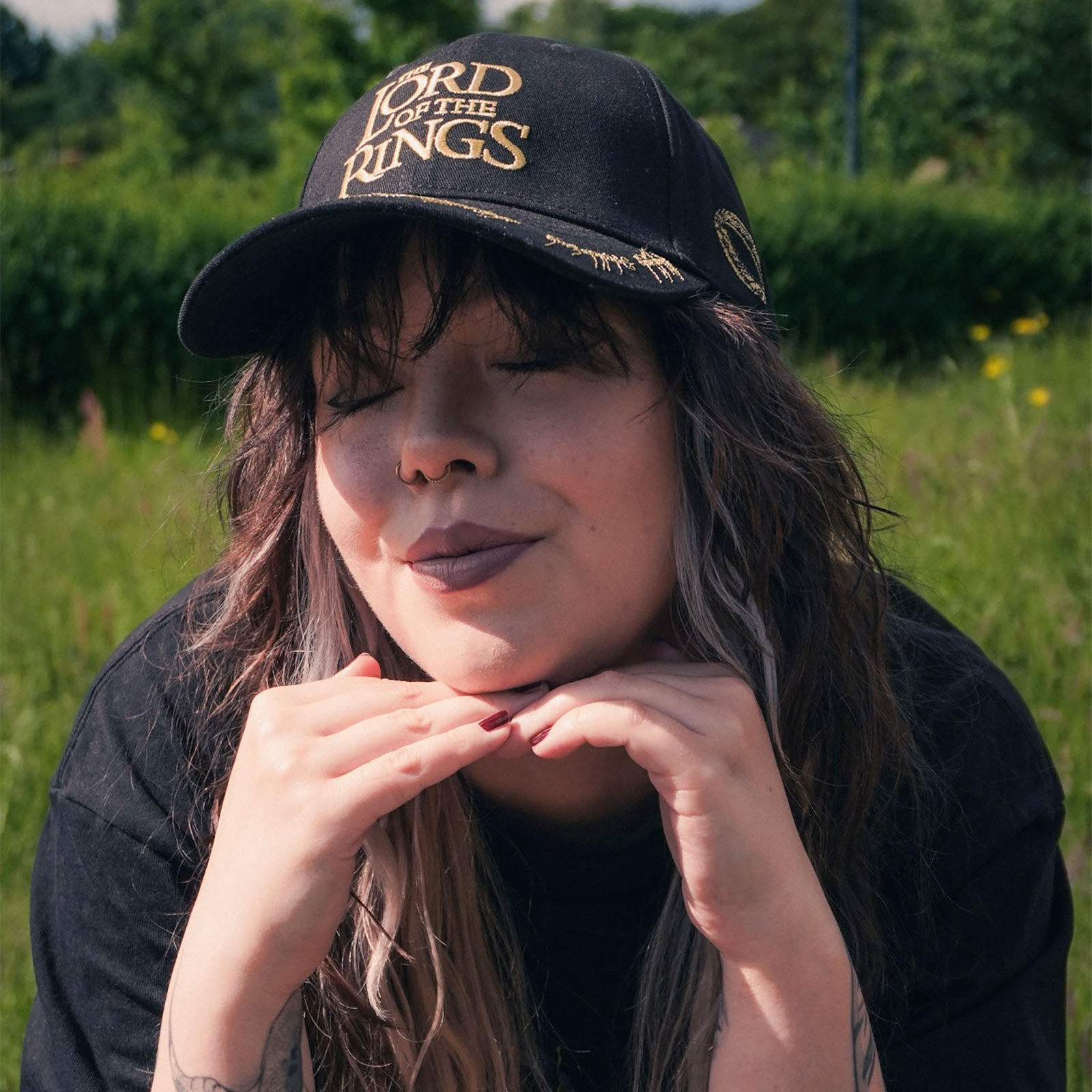 Product image The Lord of the Rings - The One Ring Black Basecap