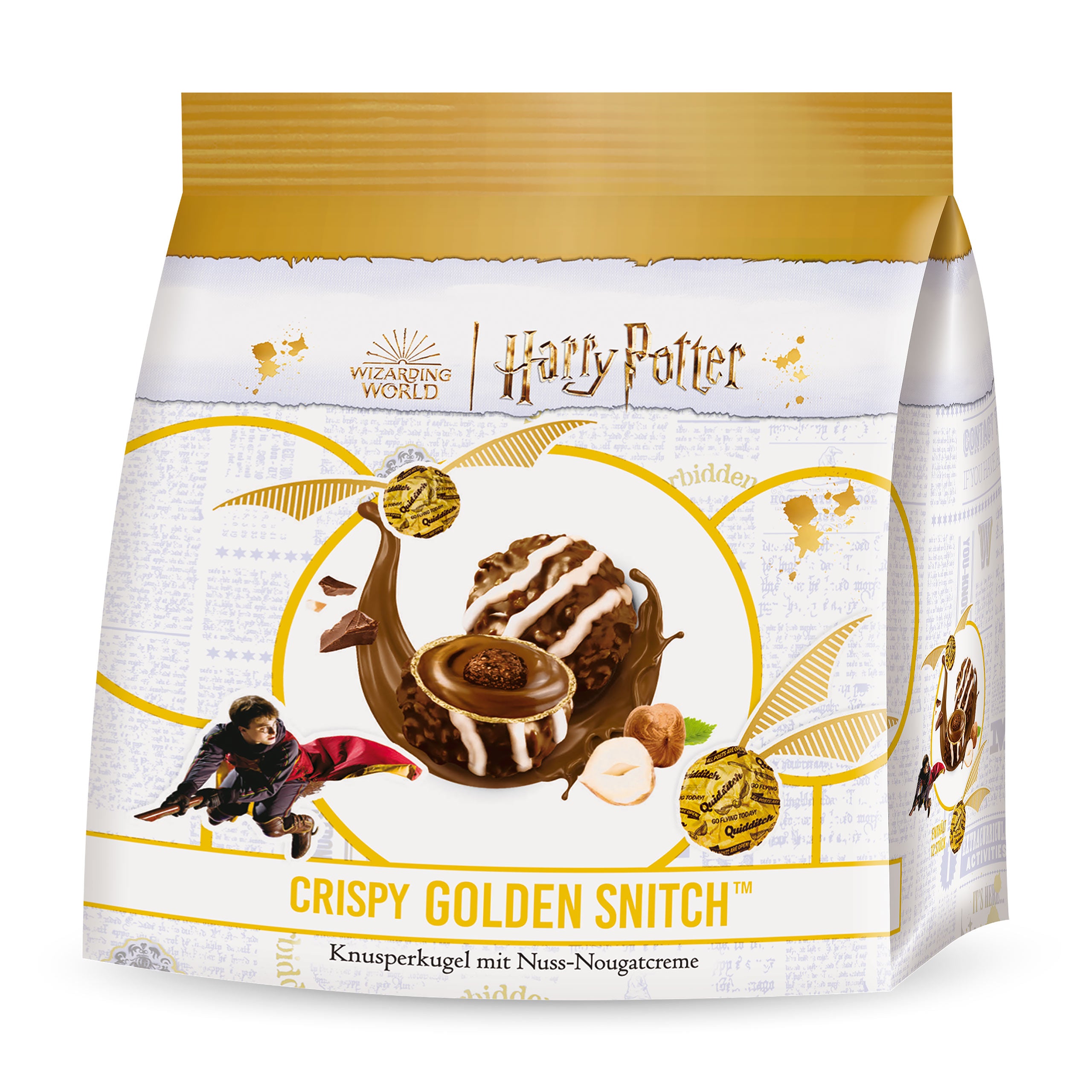 Product image Harry Potter - Crunchy balls with nut nougat cream
