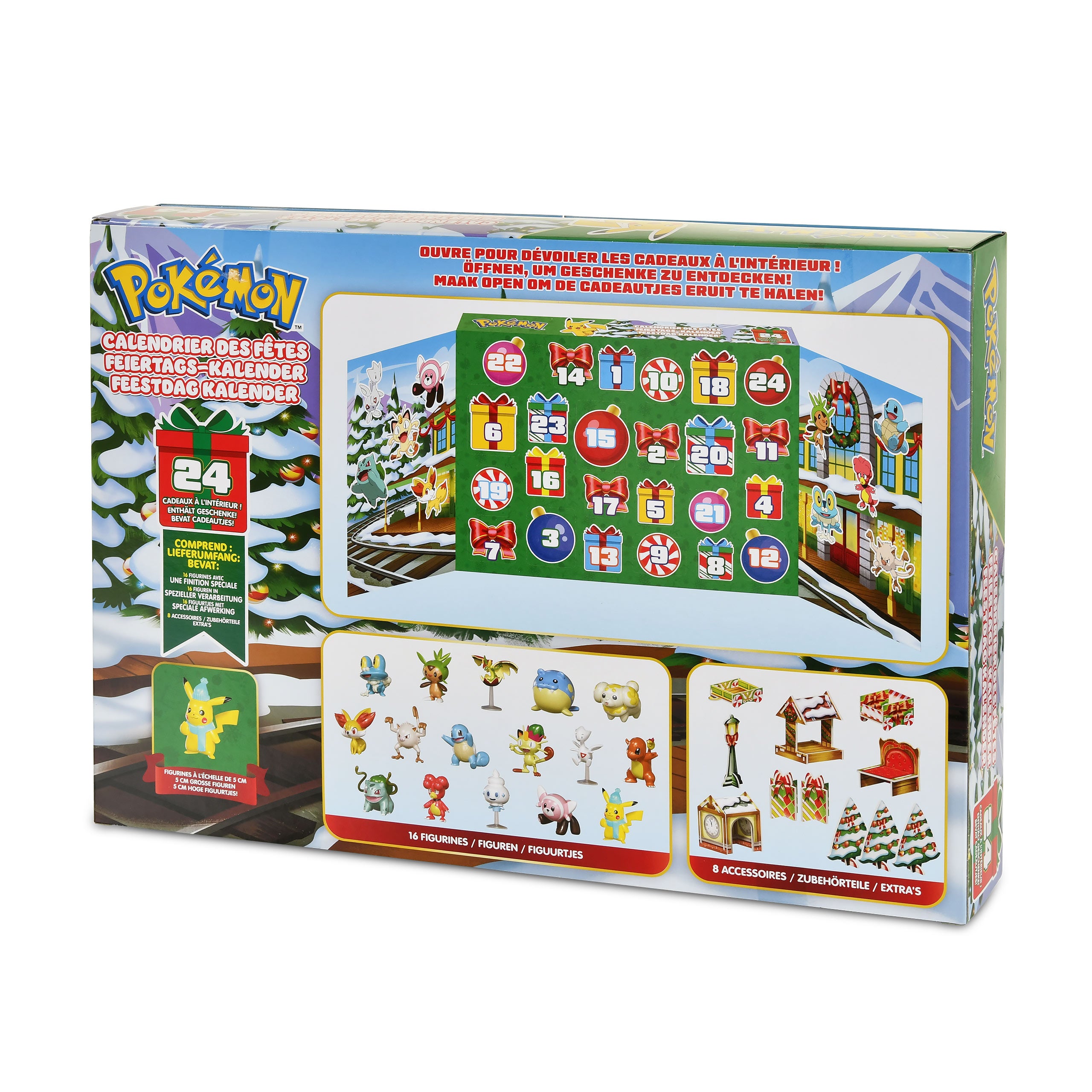 Product image Pikachu Happy Holidays Advent Calendar - Pokemon