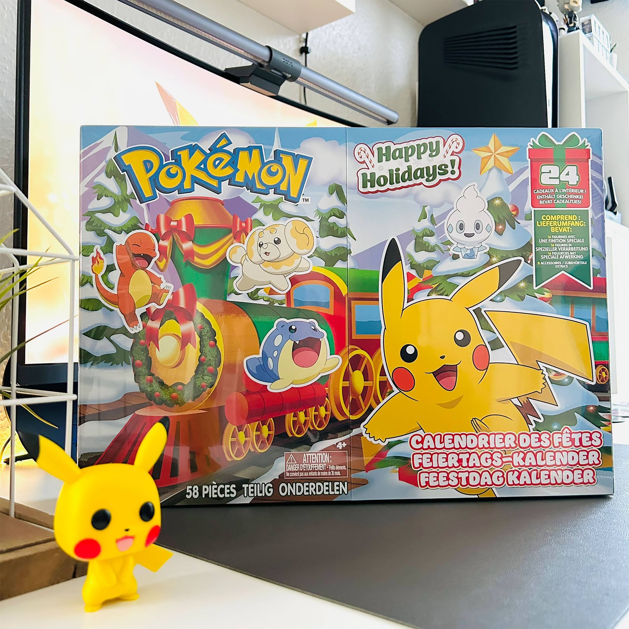 Product image Pikachu Happy Holidays Advent Calendar - Pokemon