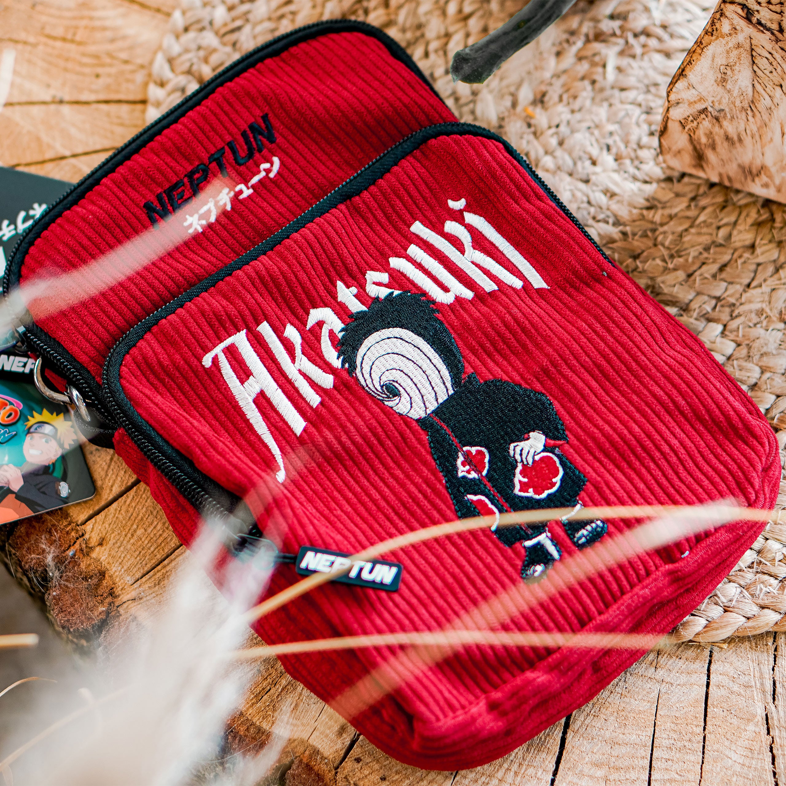 Product image Naruto - Akatsuki Crossbody Bag red