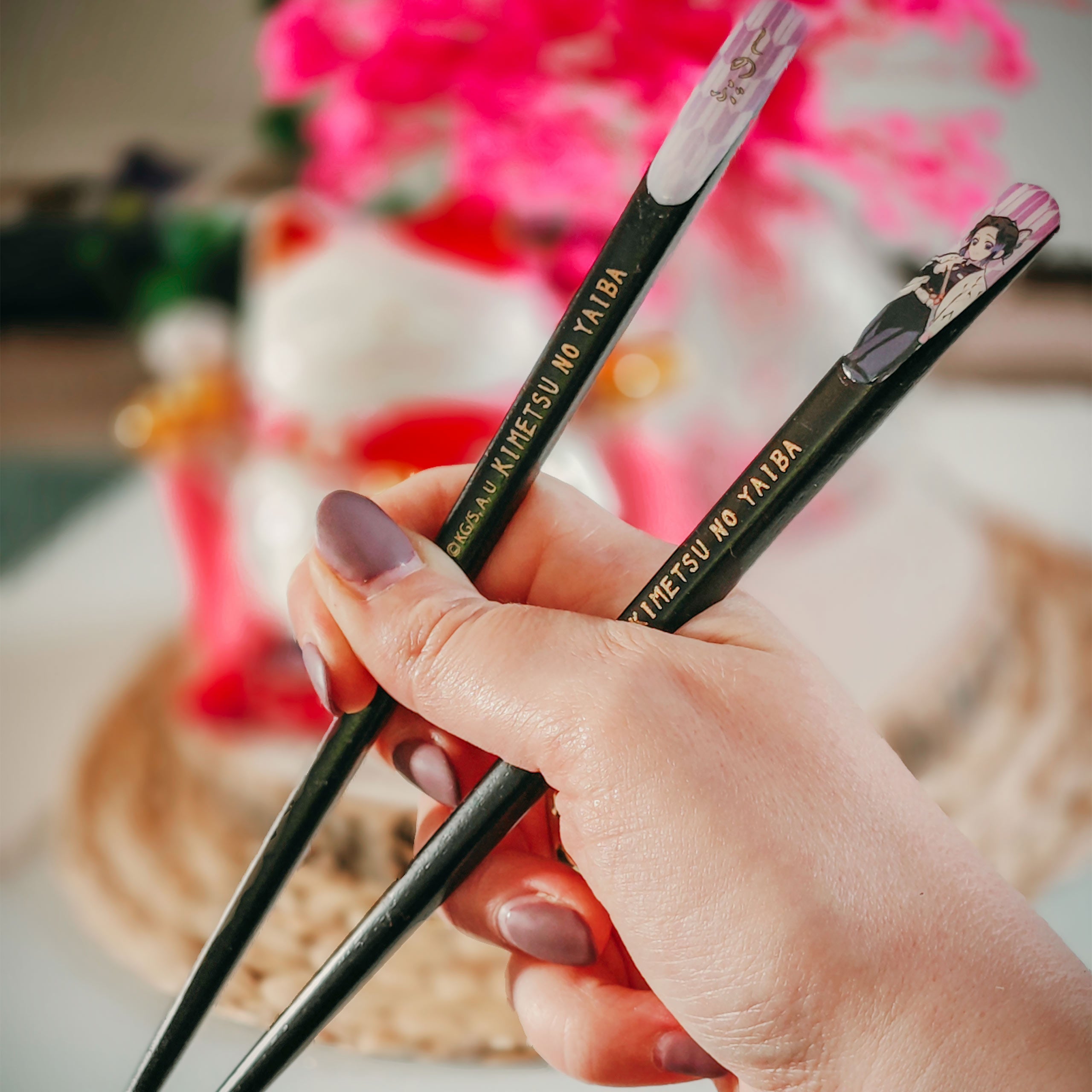 Product image Demon Slayer - Shinobu Kocho Black Chopsticks