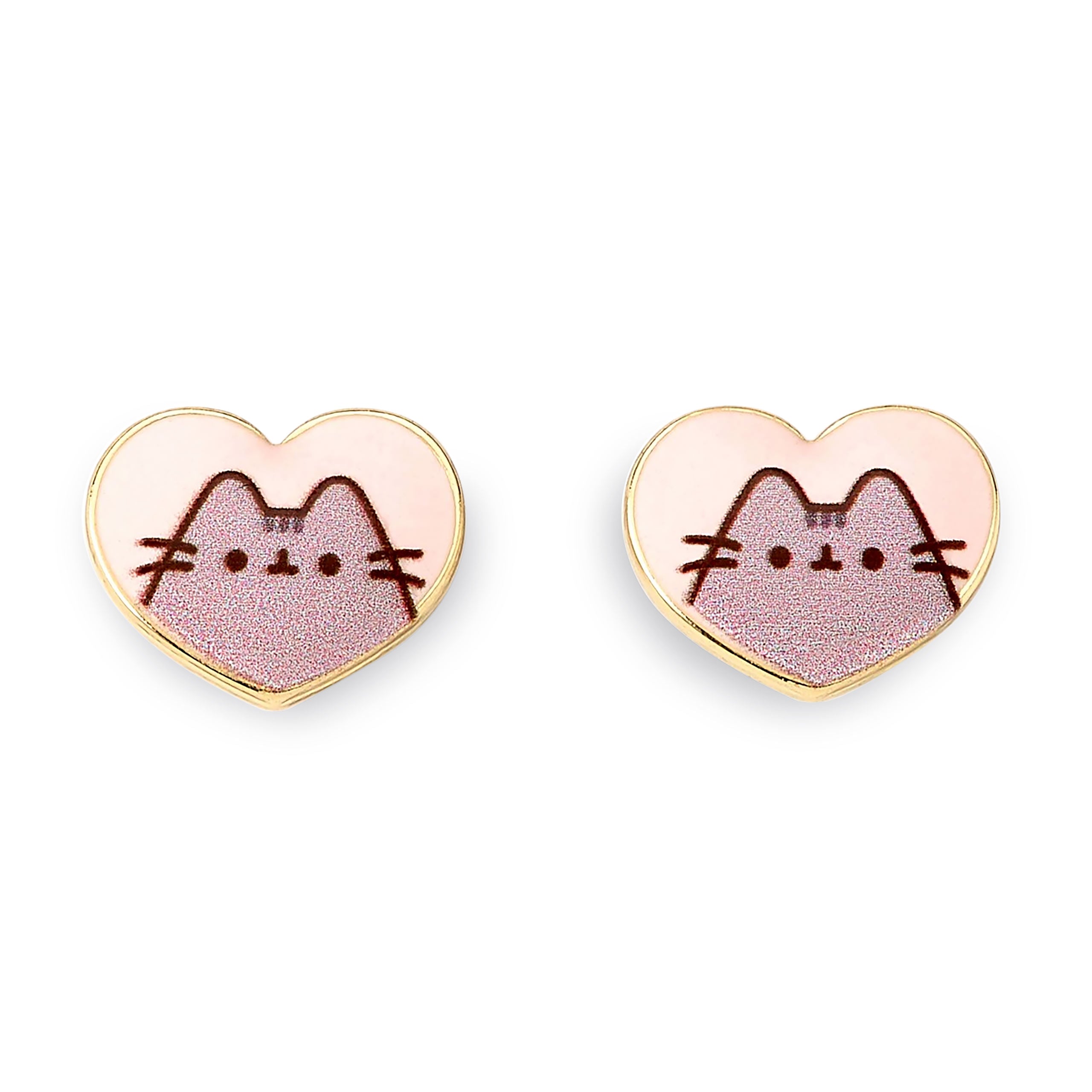 Product image Pusheen - Heart Stud Earrings