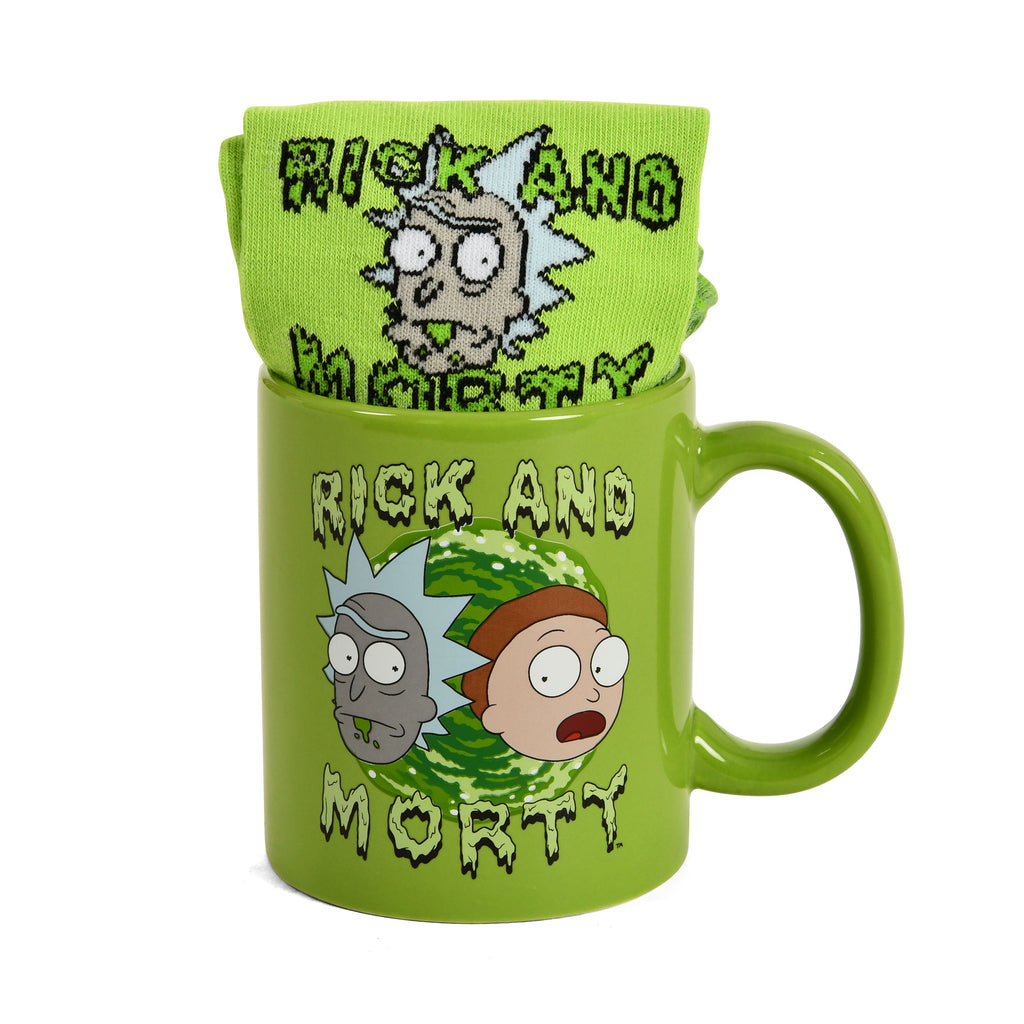 Product image Rick and Morty - Portal Socks and Mug