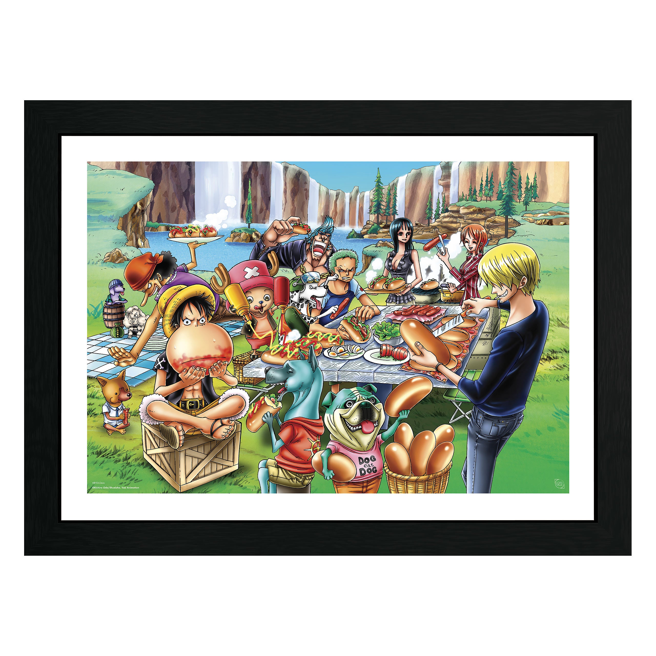 Product image One Piece - Hot-Dog Party Wall Picture