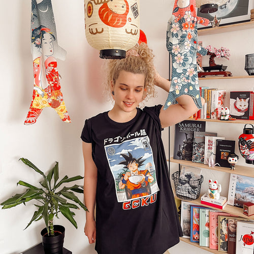 Product image Dragon Ball - Goku Eat T-Shirt Black