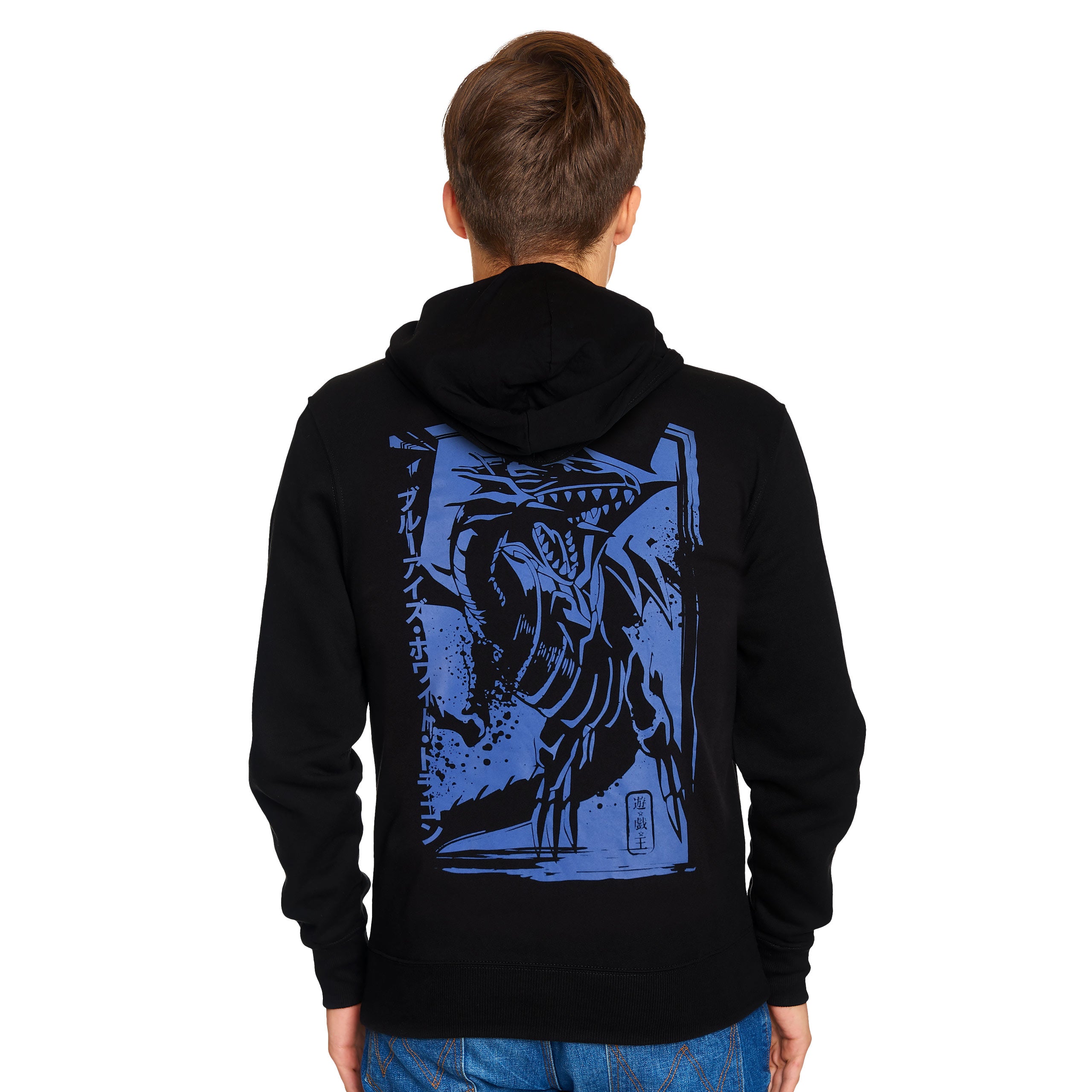 Product image Yu-Gi-Oh! - Blue-Eyed White Dragon Hoodie Black