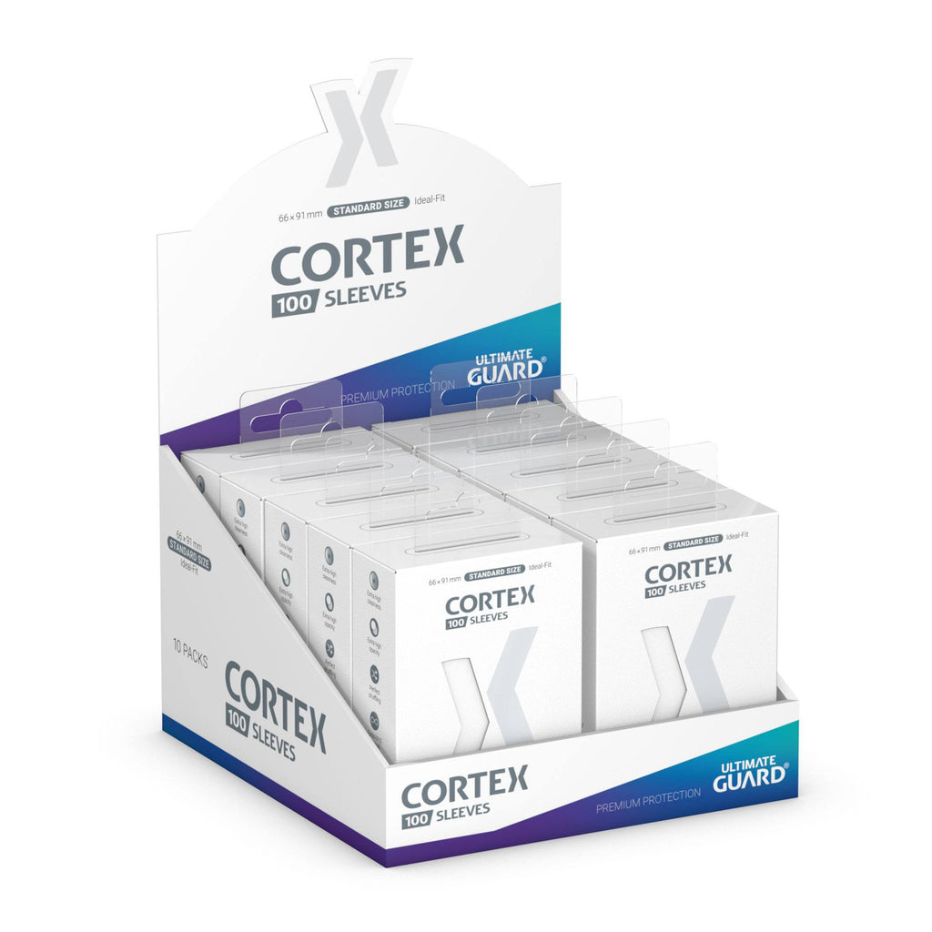 Product image Cortex Card Sleeves White 100 Pack Ultimate Guard for TCG Standard Size