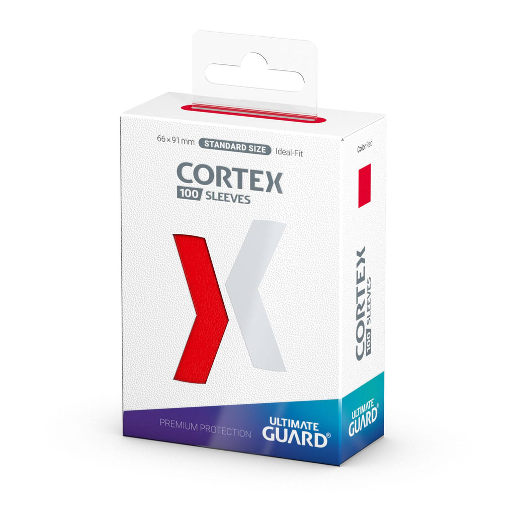 Product image Cortex Card Sleeves Red 100-Pack Ultimate Guard for TCG Standard Size
