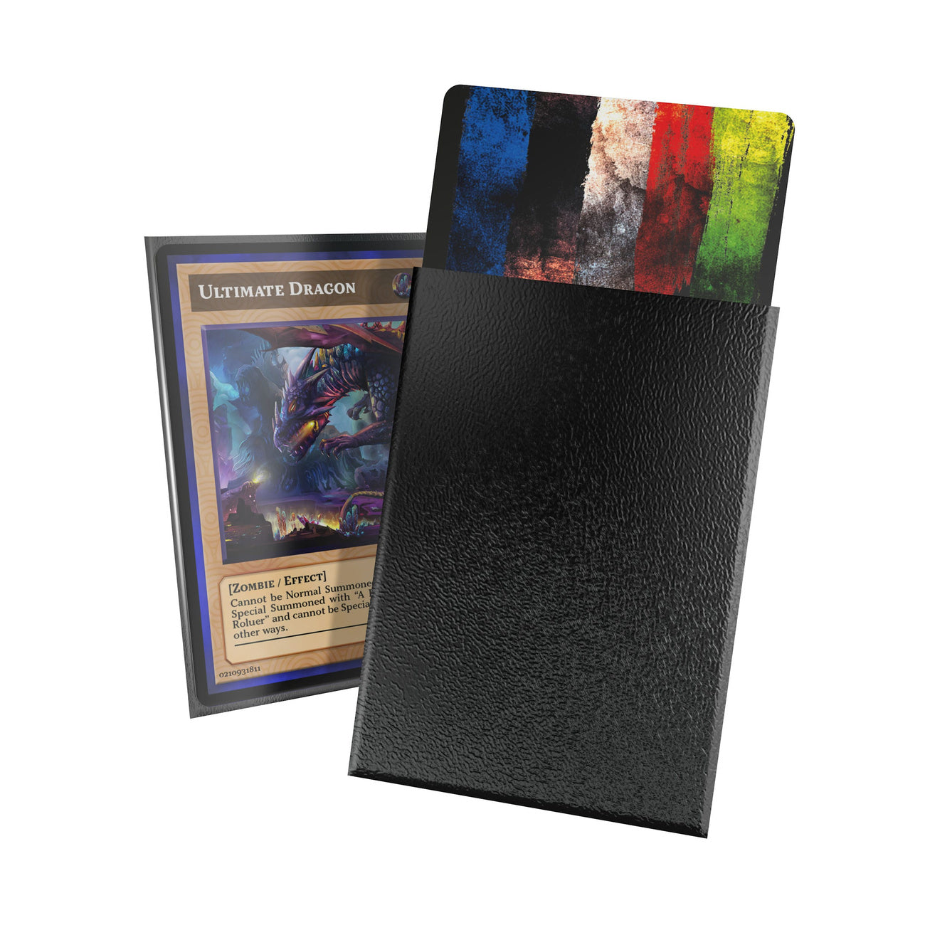 Product image Ultimate Guard Cortex Card Sleeves Matte Black 60-Pack, Japanese Size for TCG