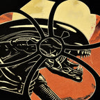 Product image Space Hunter T-Shirt for Alien Fans black
