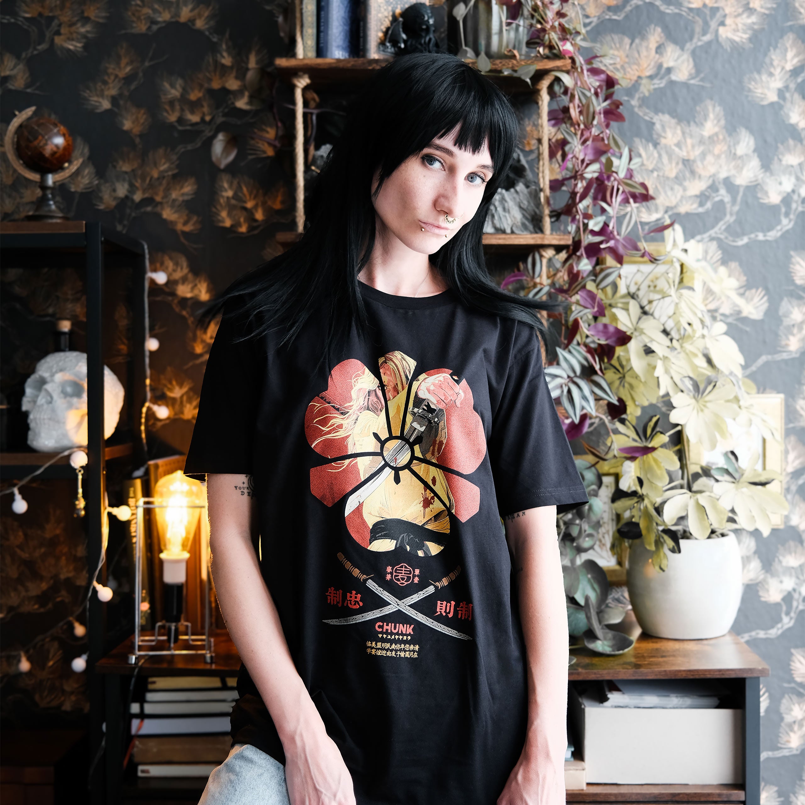 Product image Female Assassin T-Shirt for Kill Bill Fans Black