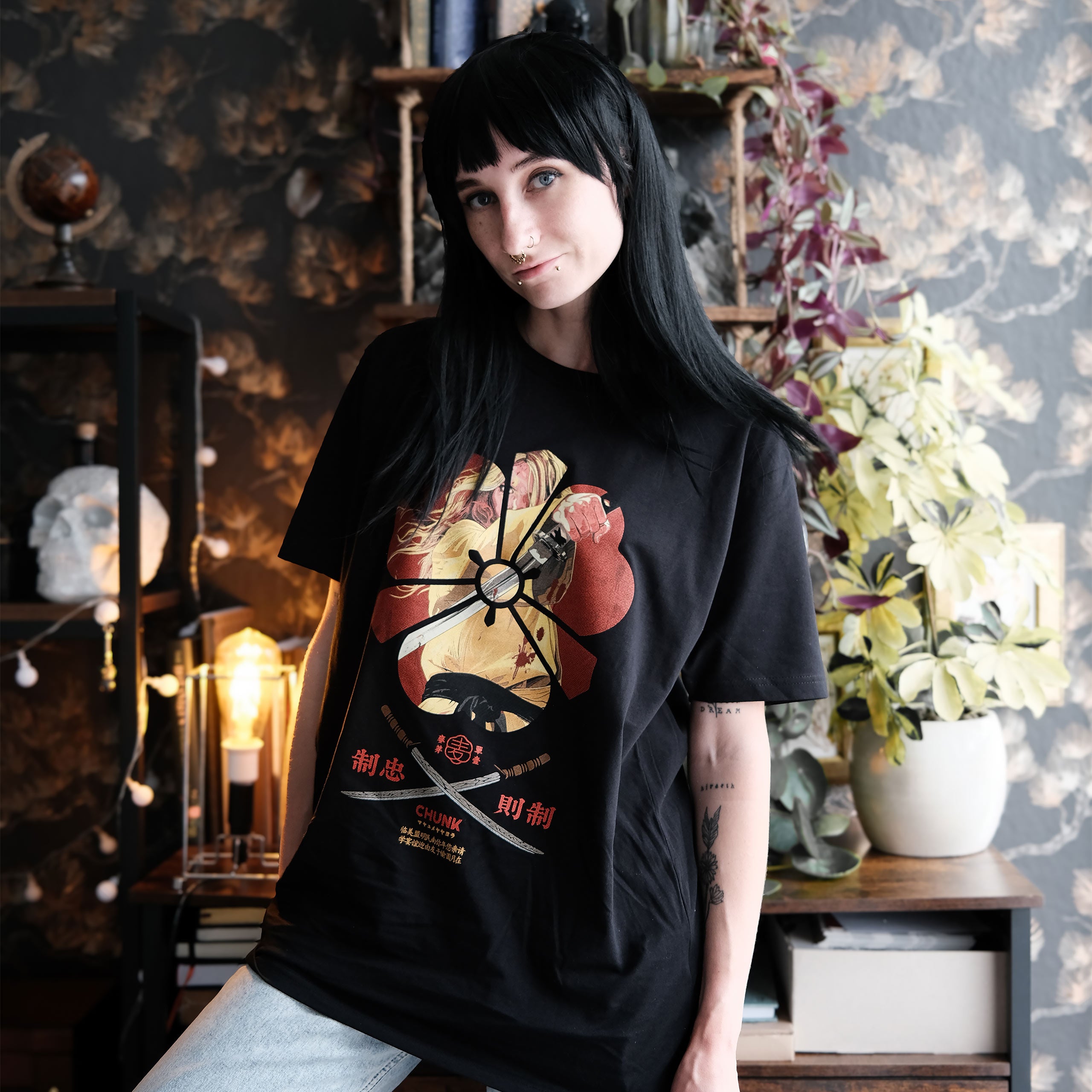 Product image Female Assassin T-Shirt for Kill Bill Fans Black