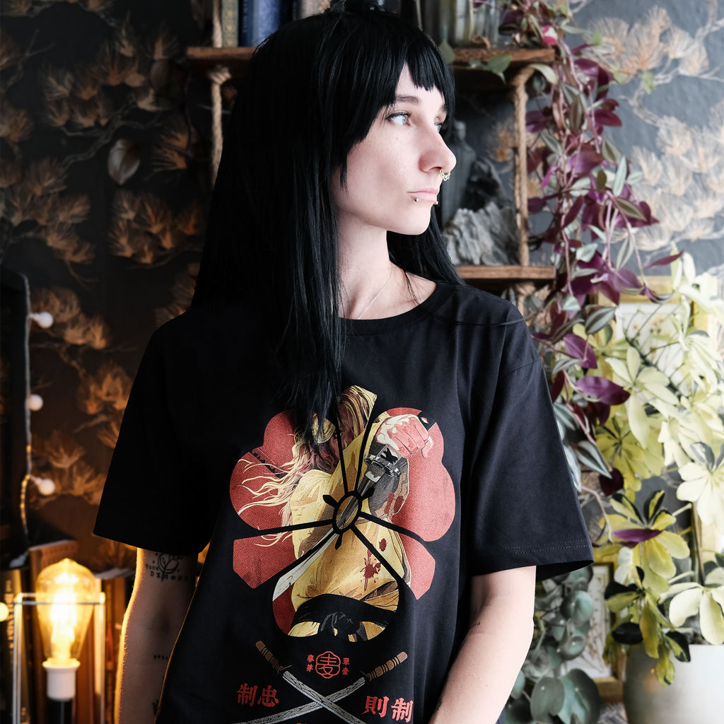Product image Female Assassin T-Shirt for Kill Bill Fans Black