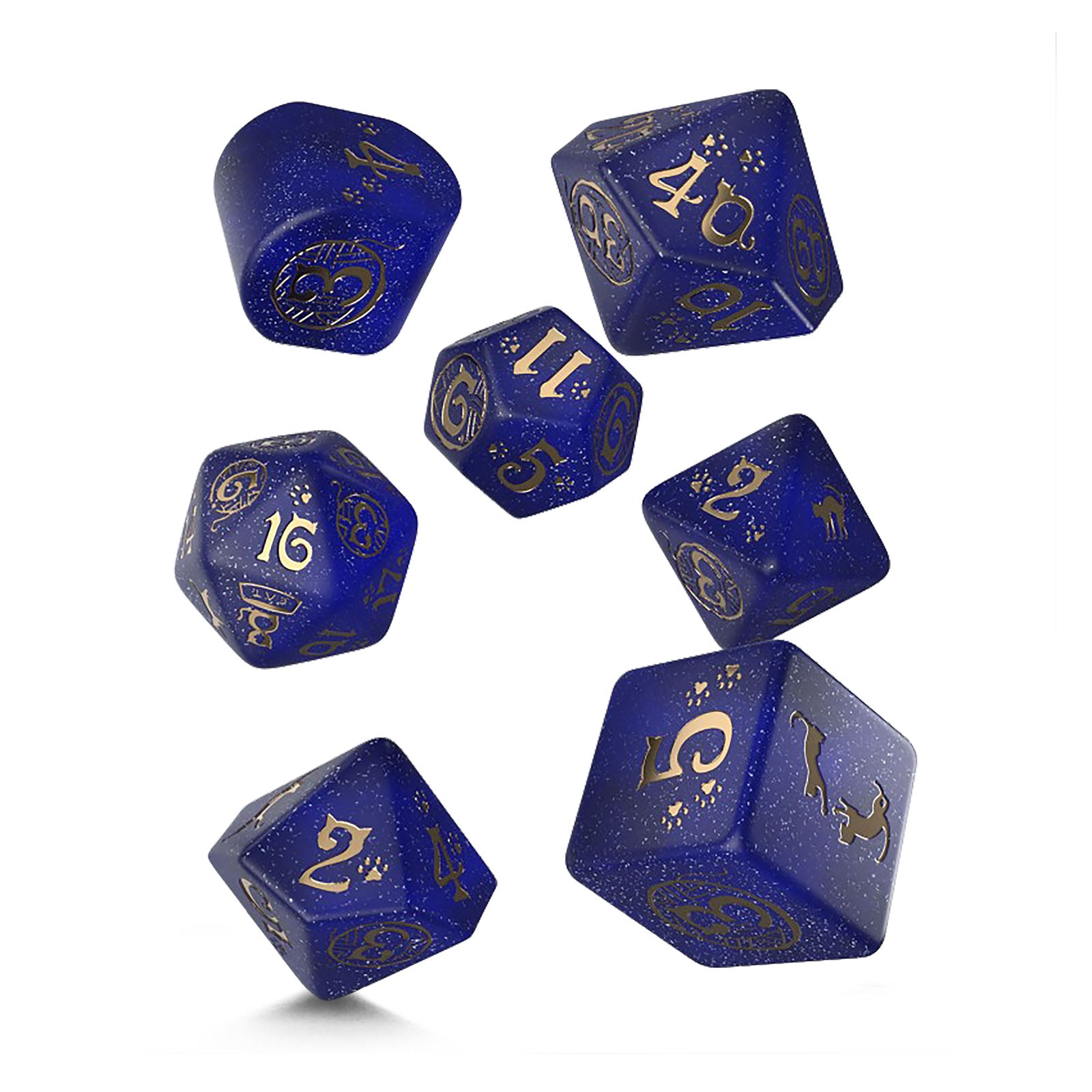 Product image Cats Meowster Modern RPG Dice Set 7pcs
