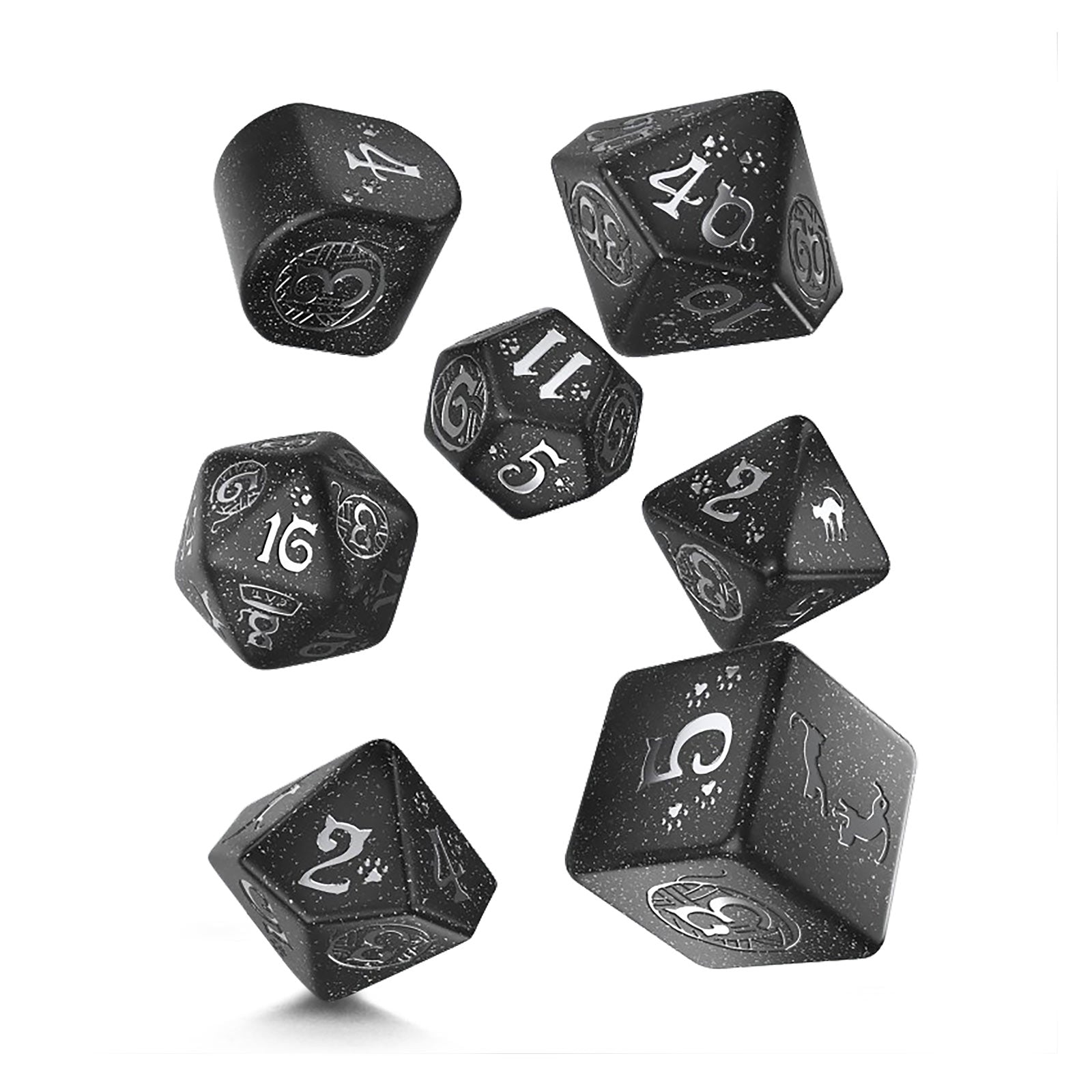 Product image Cats Waffle Modern RPG Dice Set 7pcs