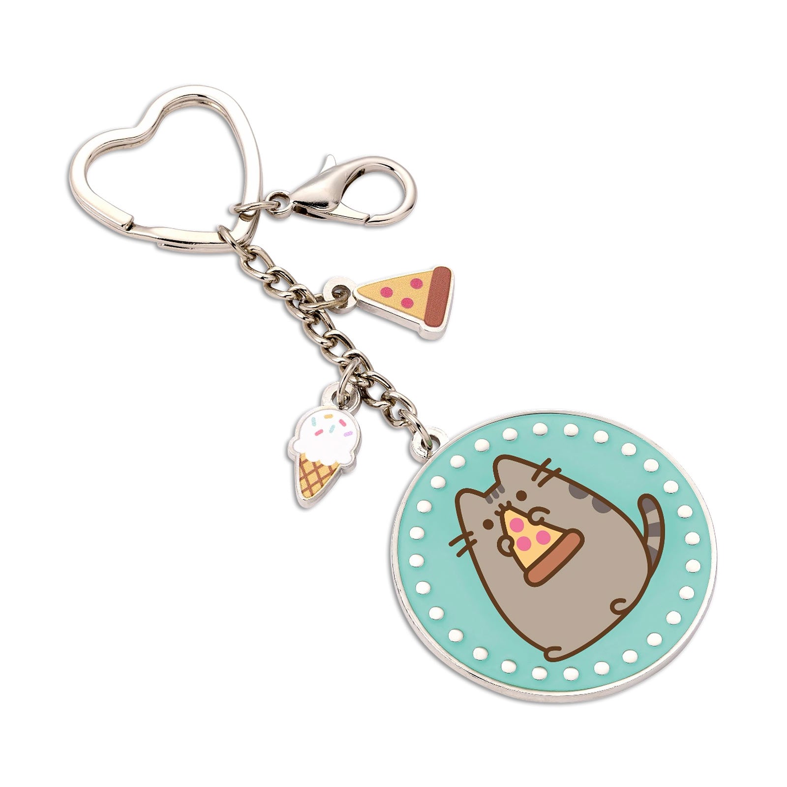 Product image Pusheen - Eat Pizza Keychain