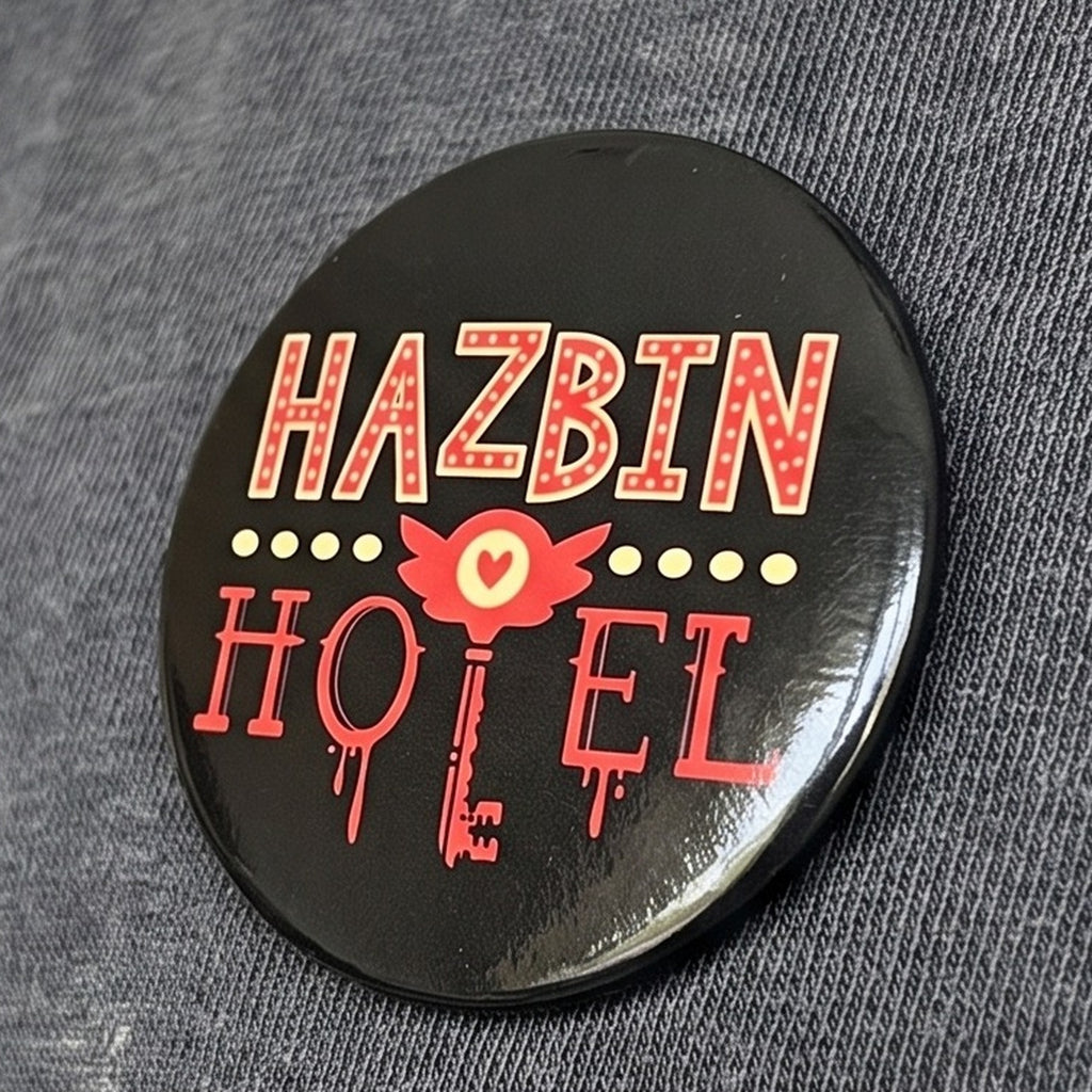 Product image Logo Button for Hazbin Hotel Fans