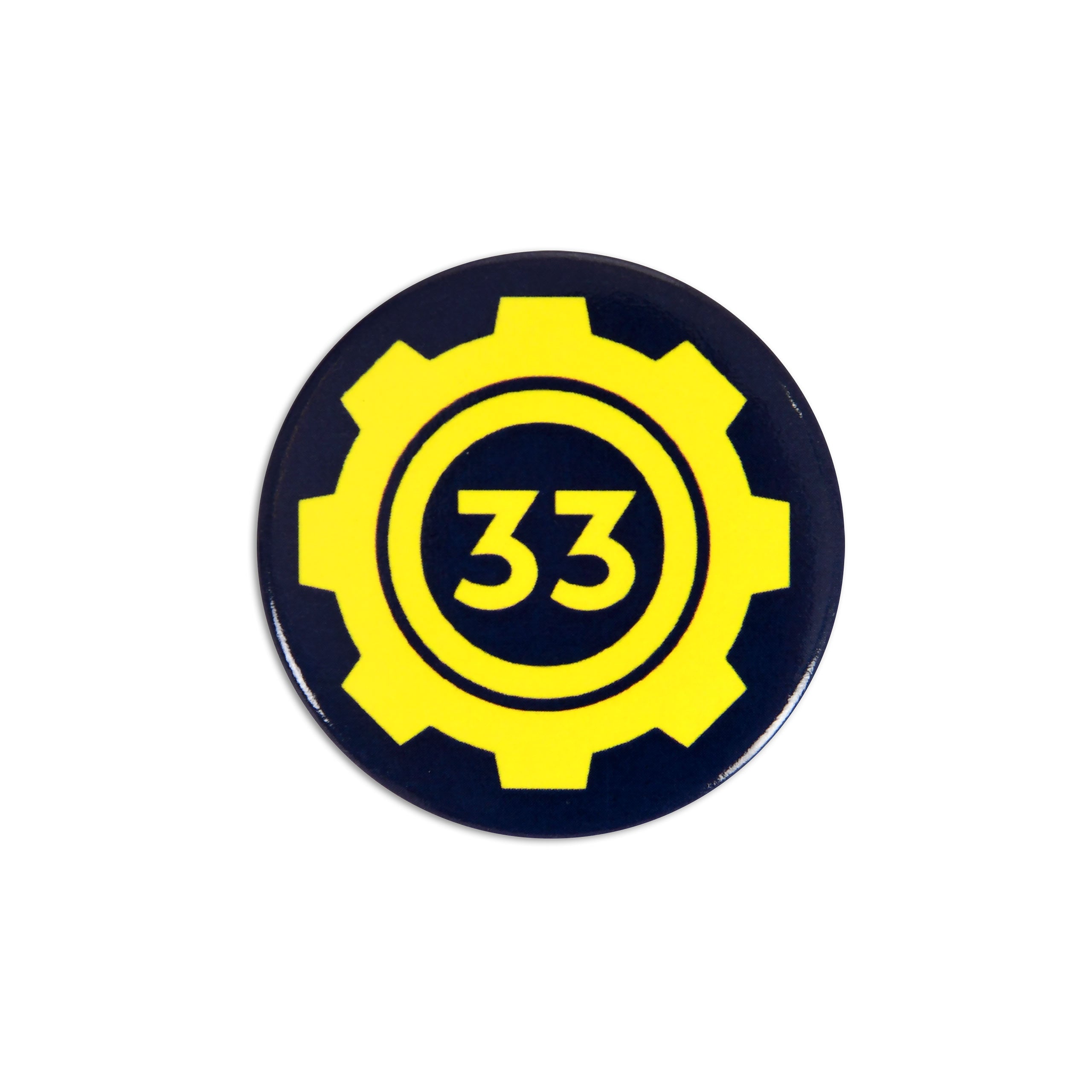 Product image Vault 33 Button for Fallout Fans