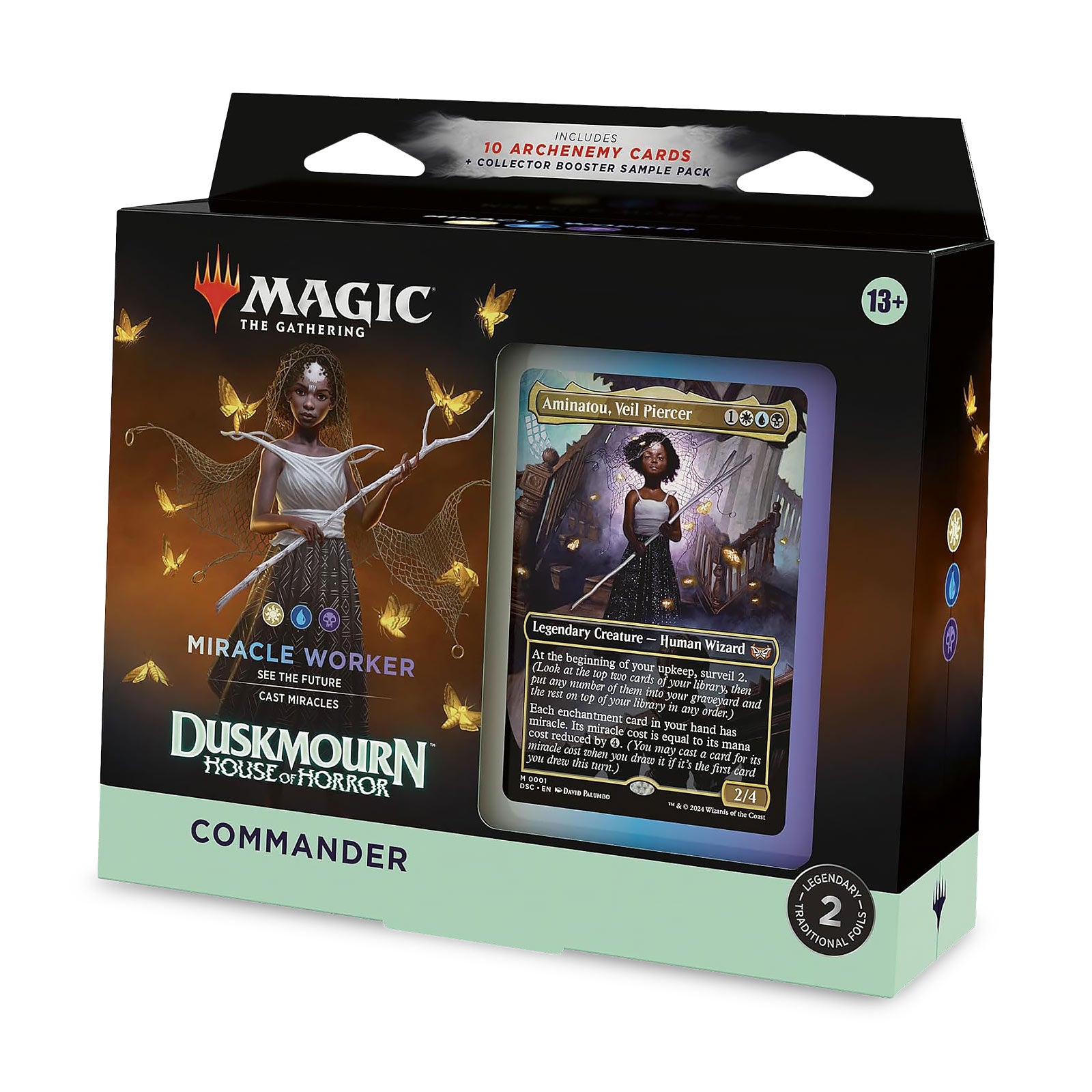 Product image Duskmourn: House of Horror Commander Deck Miracle Worker - Magic The Gathering