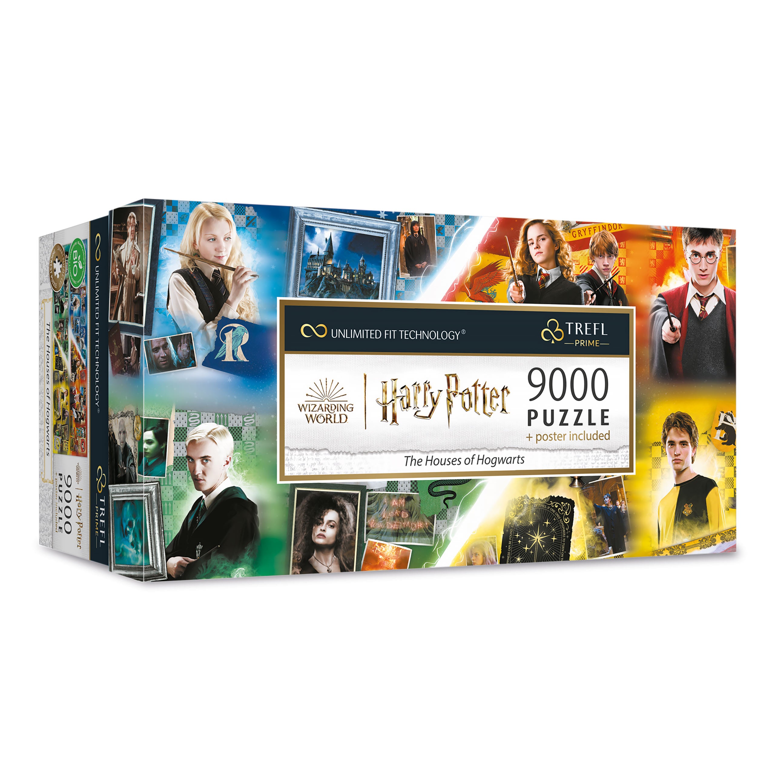 Product image Harry Potter - Hogwarts Houses Puzzle Collection with Poster