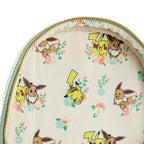 Product image Pokemon - Pikachu and Eevee Floral Mini Backpack