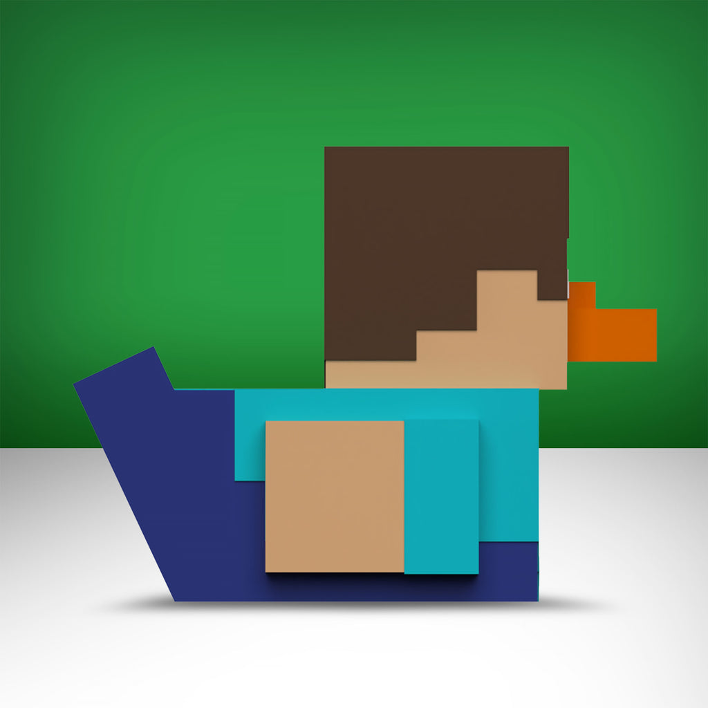 Product image Minecraft - Steve TUBBZ Decorative Duck