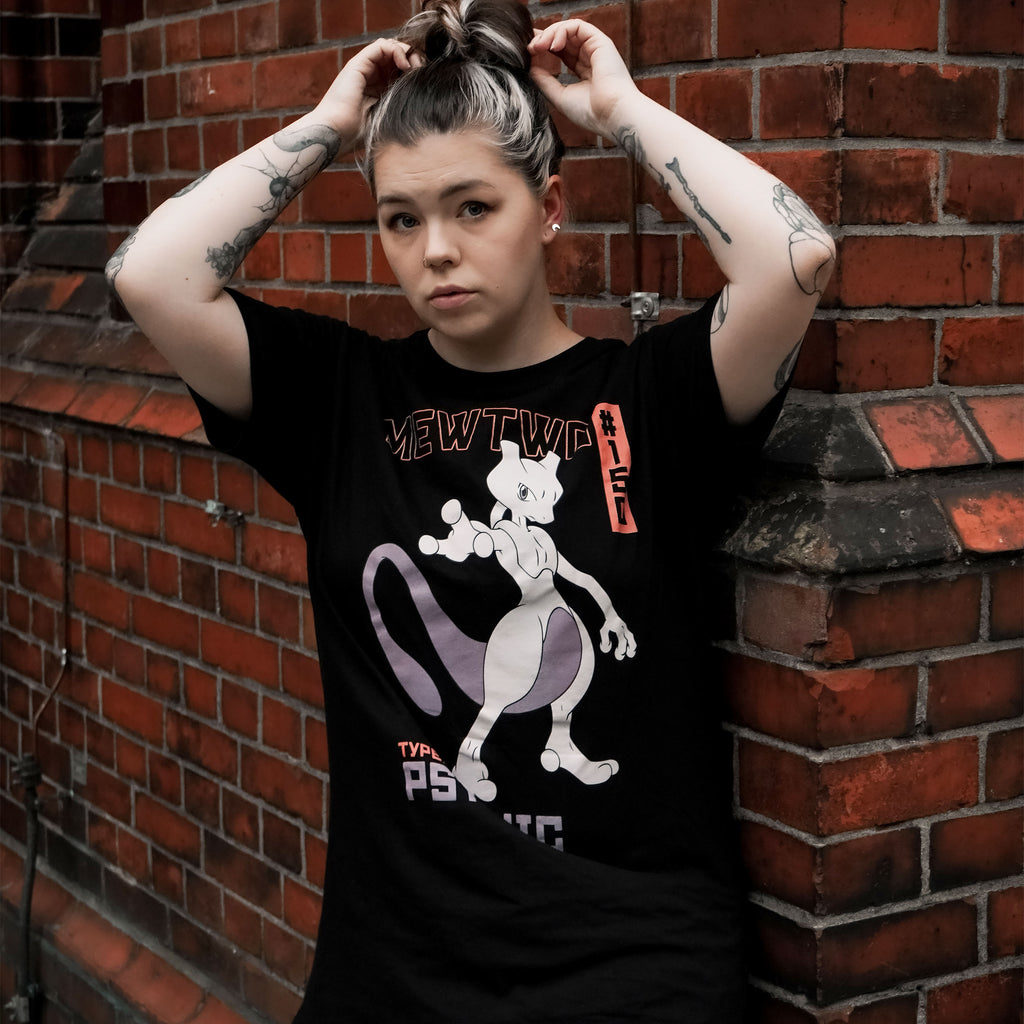 Product image Pokemon - Mewtwo T-Shirt black