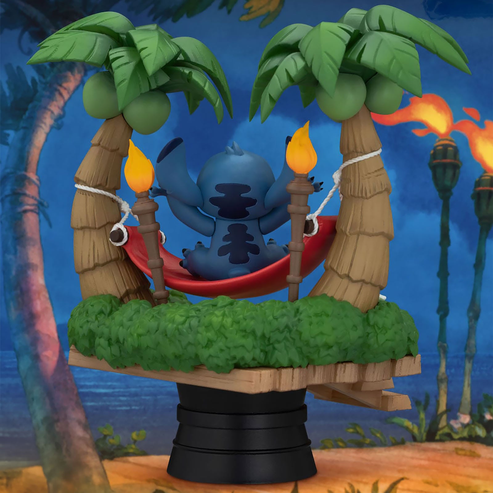 Product image Stitch in Hammock D-Stage Diorama - Lilo & Stitch