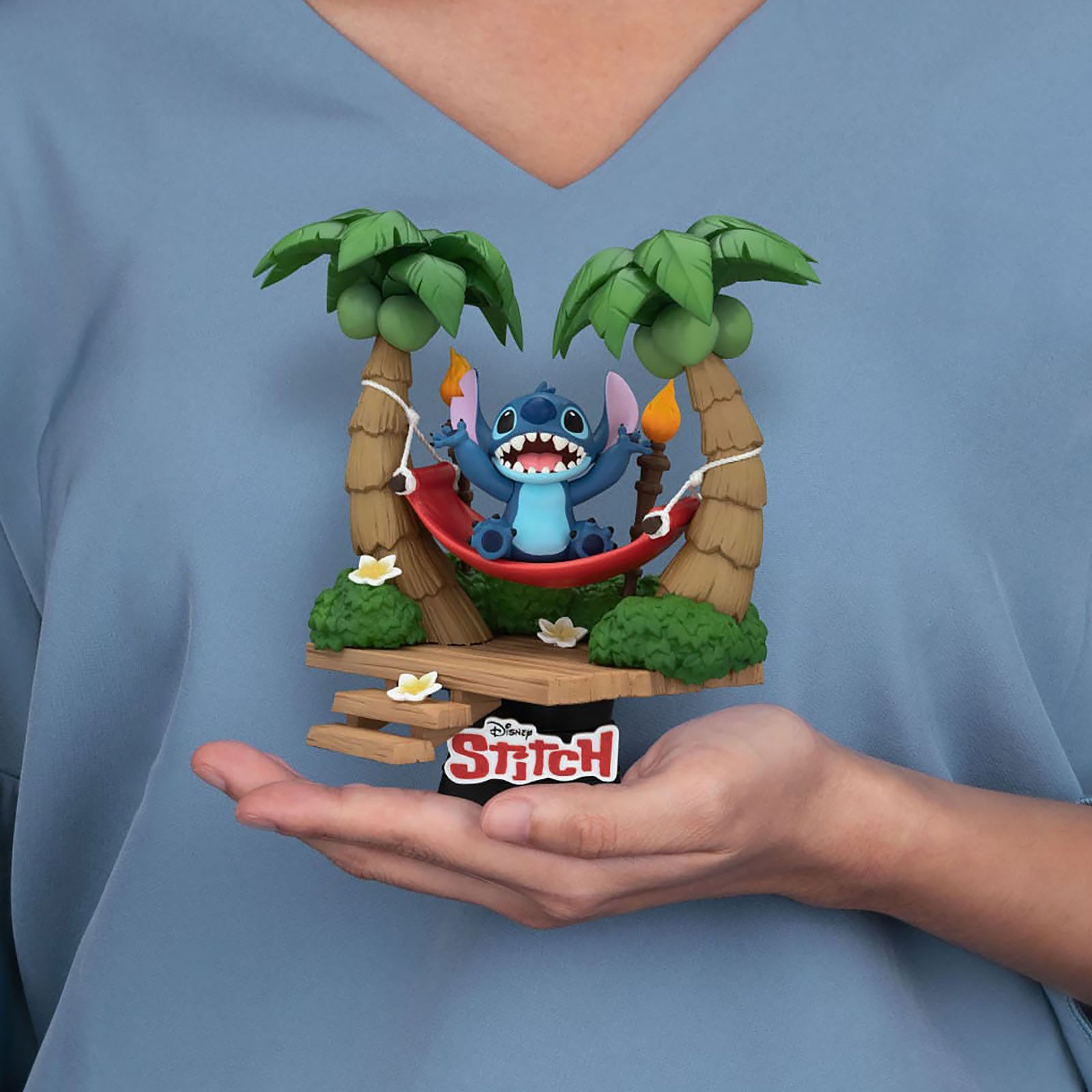 Product image Stitch in Hammock D-Stage Diorama - Lilo & Stitch
