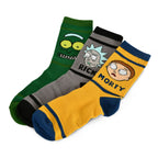 Product image Characters Socks 3-Pack in Gift Box - Rick and Morty