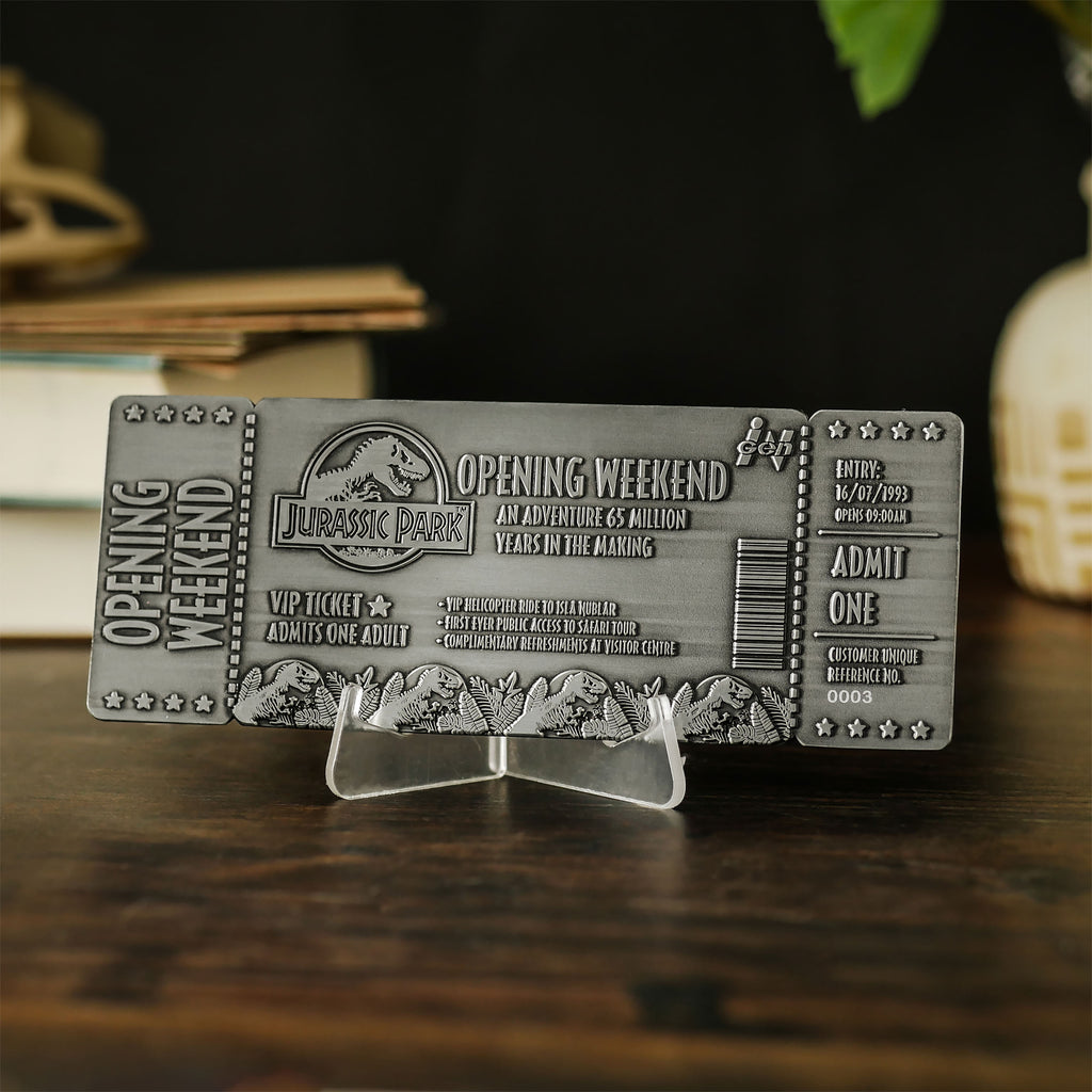Product image Jurassic Park - Opening Weekend Ticket Replica Limited