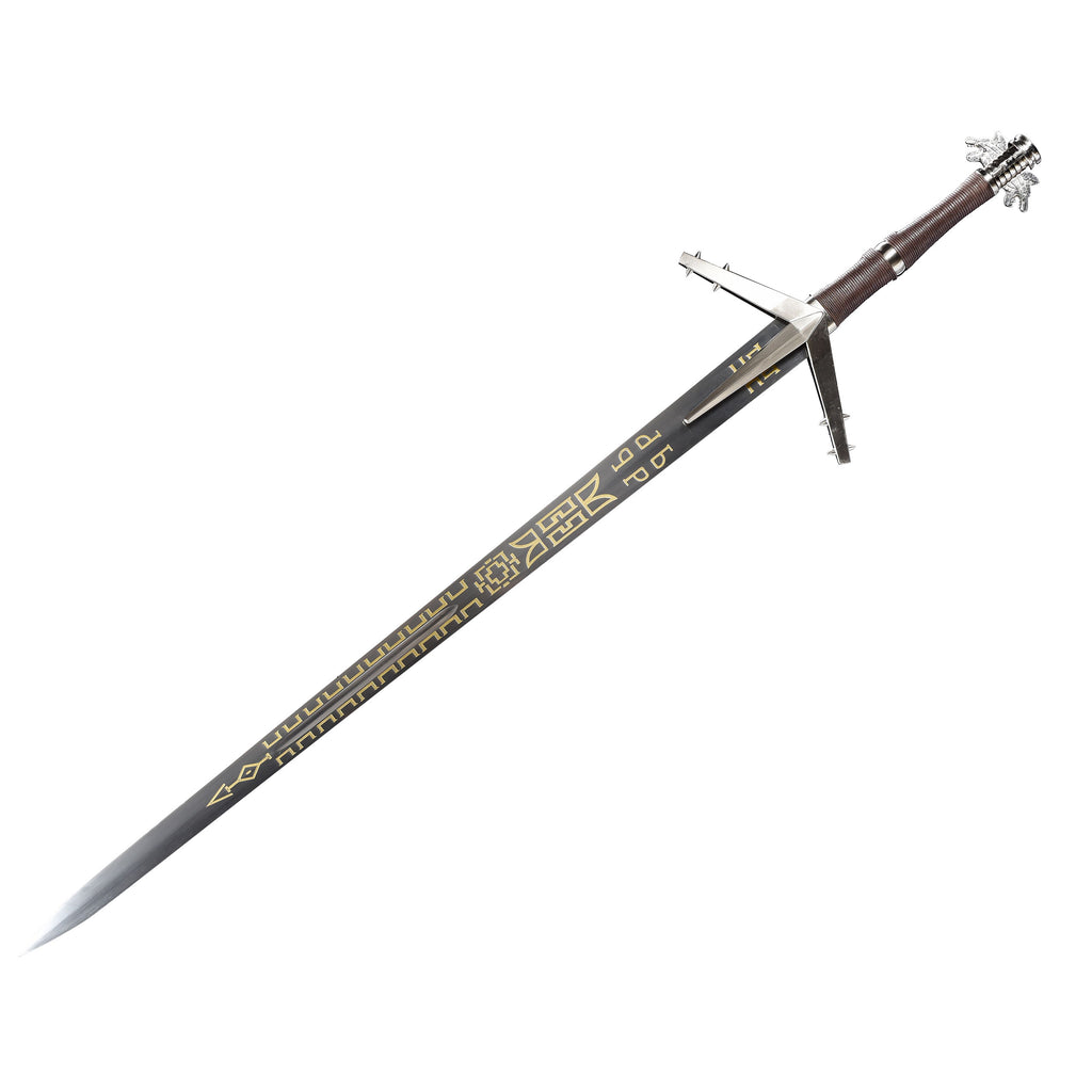 Product image Geralt of Rivia Silver Sword Replica with Scabbard for Witcher Fans